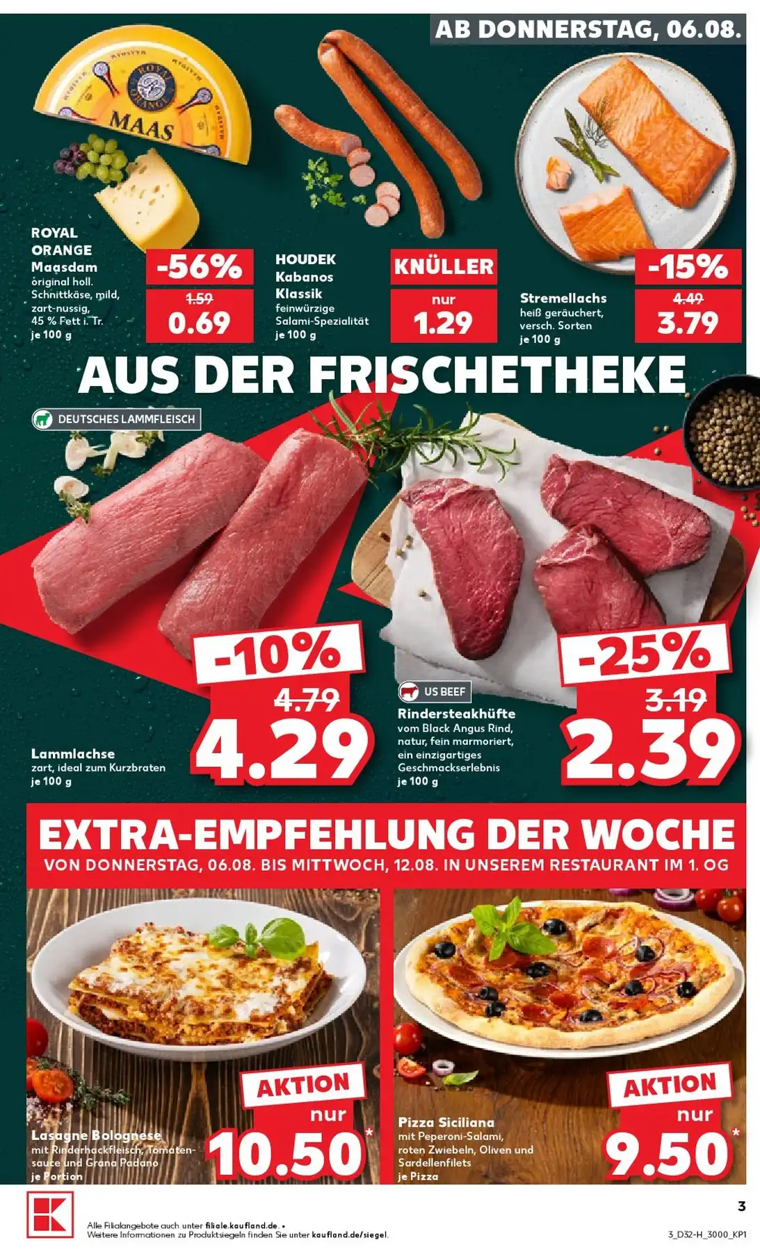 Kaufland Prospekt 06.08.2026 Bis 12.08.2026 - Bild 1 Extra 06.08