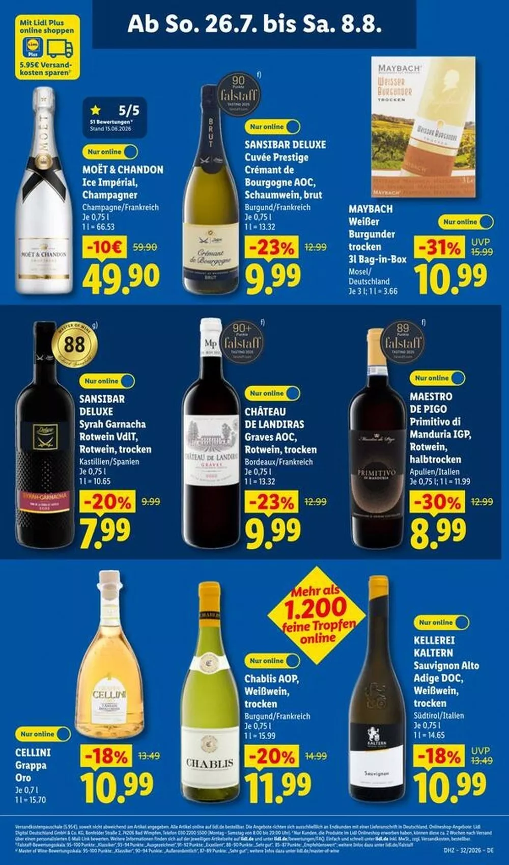 Lidl Prospekt Ab 03.08.2026 Bis 08.08.2026 - Bild 1 Ab 03.08.2026