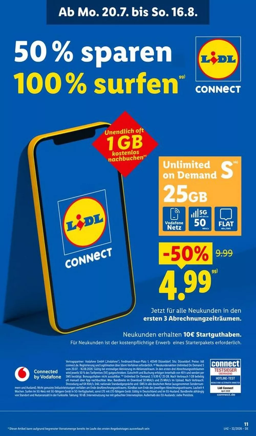Lidl Prospekt Ab 03.08.2026 Bis 08.08.2026 - Bild 1 Ab 03.08.2026