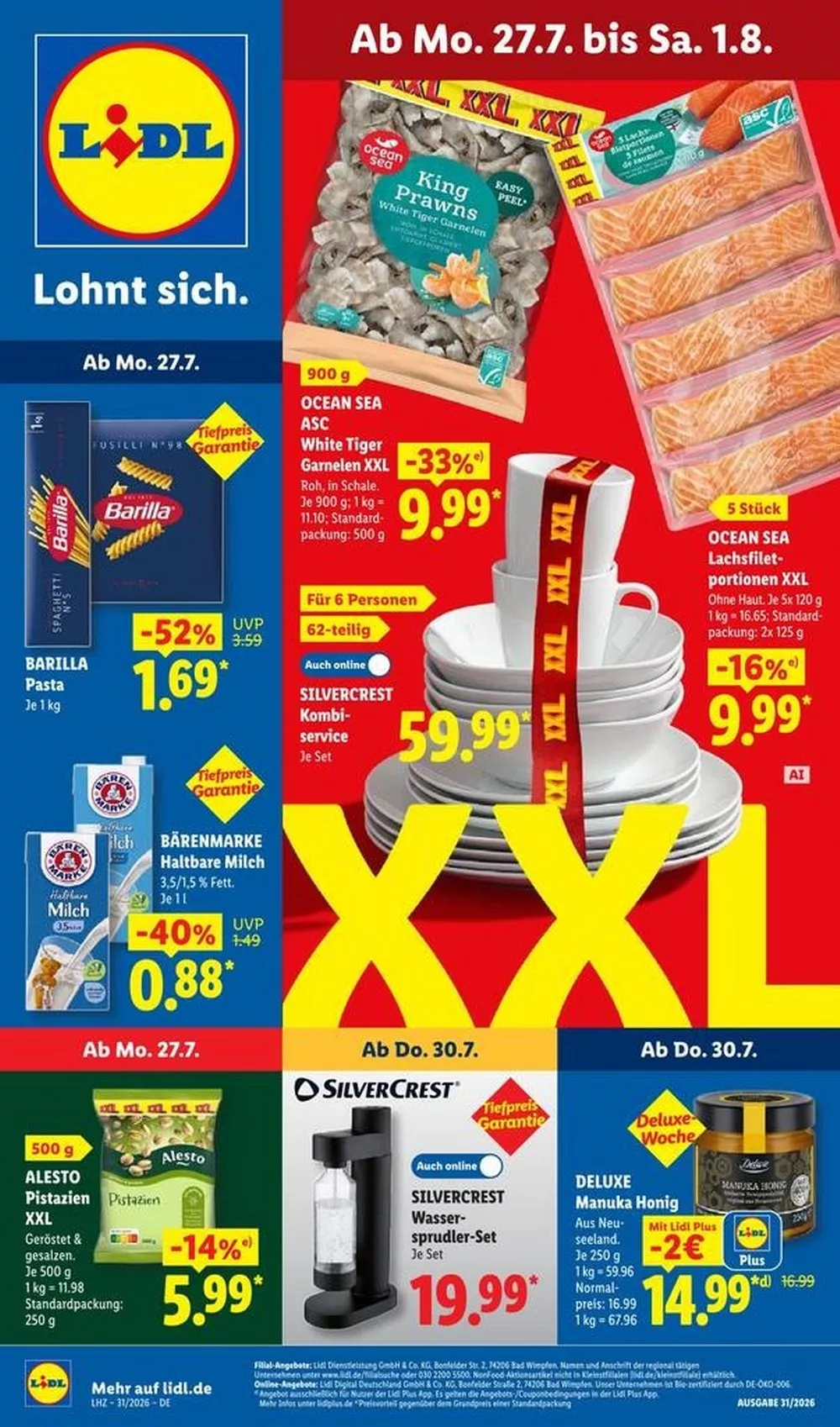 Lidl Prospekt Gültig Vom 27.07.2026 Bis 01.08.2026 - Bild 1 27.07.2026
