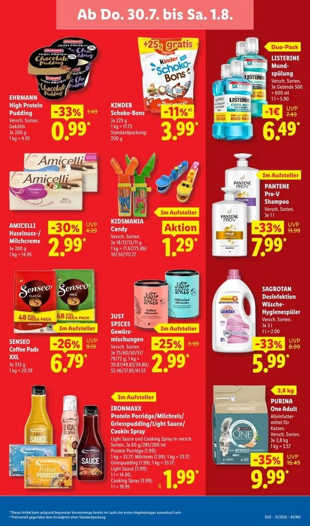 Lidl Prospekt Gültig Vom 27.07.2026 Bis 01.08.2026 - Bild 1 27.07.2026