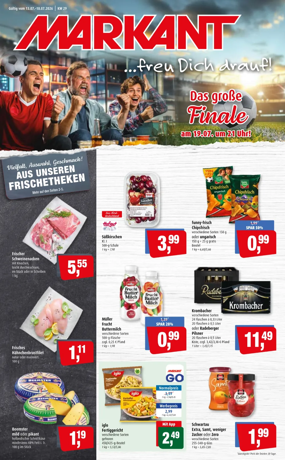 Markant Prospekt 20.07.2026 Bis 25.07.2026 Aktuelle Angebote - Bild 1 Ab 13.07.2026