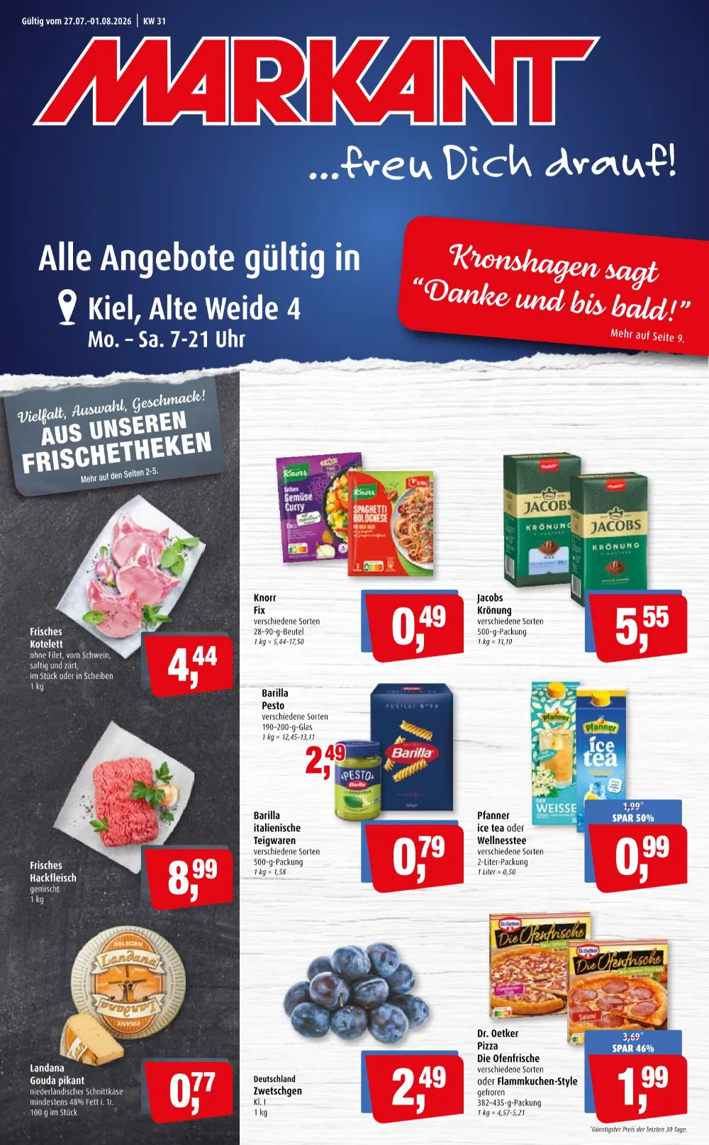 Markant Prospekt 03.08.2026 Bis 08.08.2026 Aktuelle Angebote - Bild 1 Ab 27.07.2026