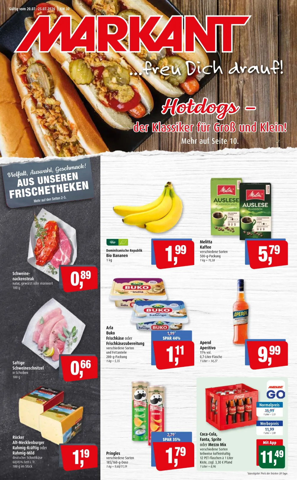Markant Prospekt 20.07.2026 Bis 25.07.2026 Aktuelle Angebote - Bild 1 Ab 20.07.2026