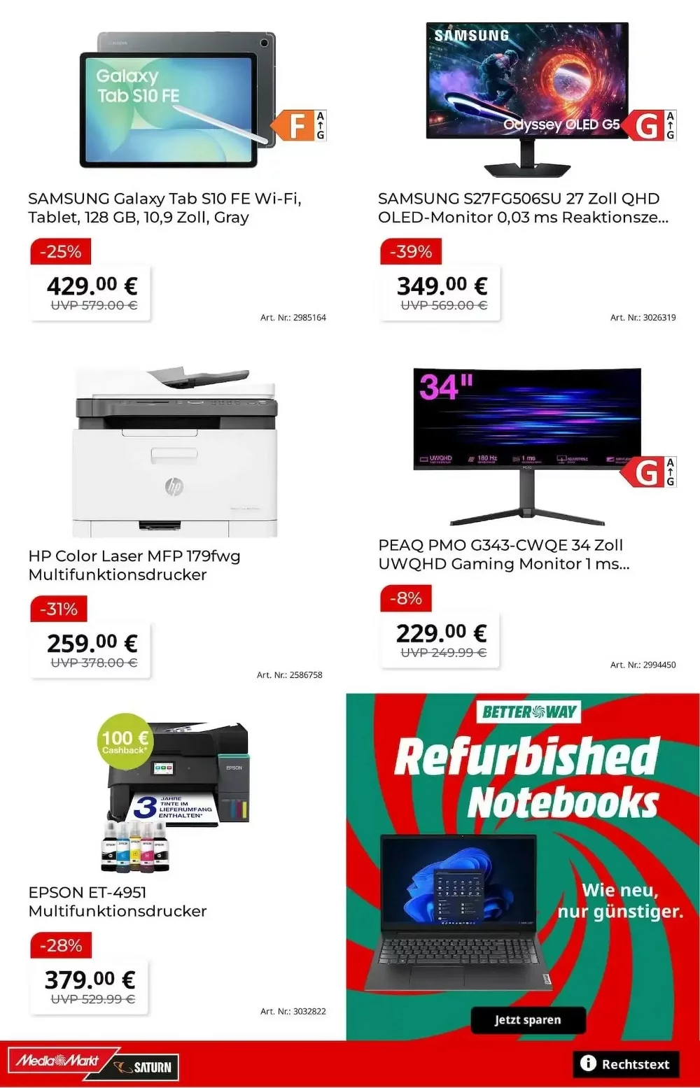 Mediamarkt Prospekt Ab 10.08.2026 Bis 24.08.2026 Neu - Bild 1 Ab 10.08.2026