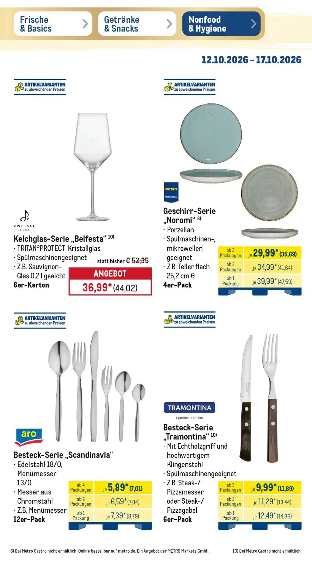 Metro Black Friday Angebote 2026 - Bild 1 Ab 12.10.2026
