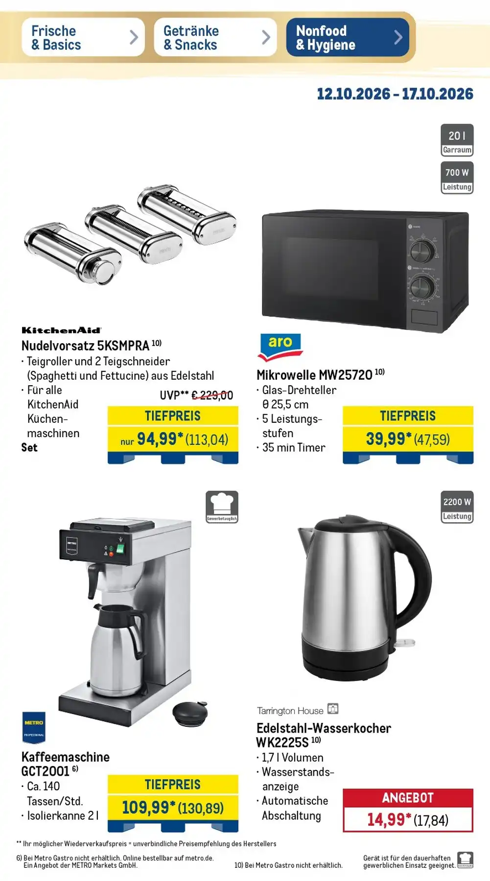 Metro Black Friday Angebote 2026 - Bild 2 Ab 12.10.2026