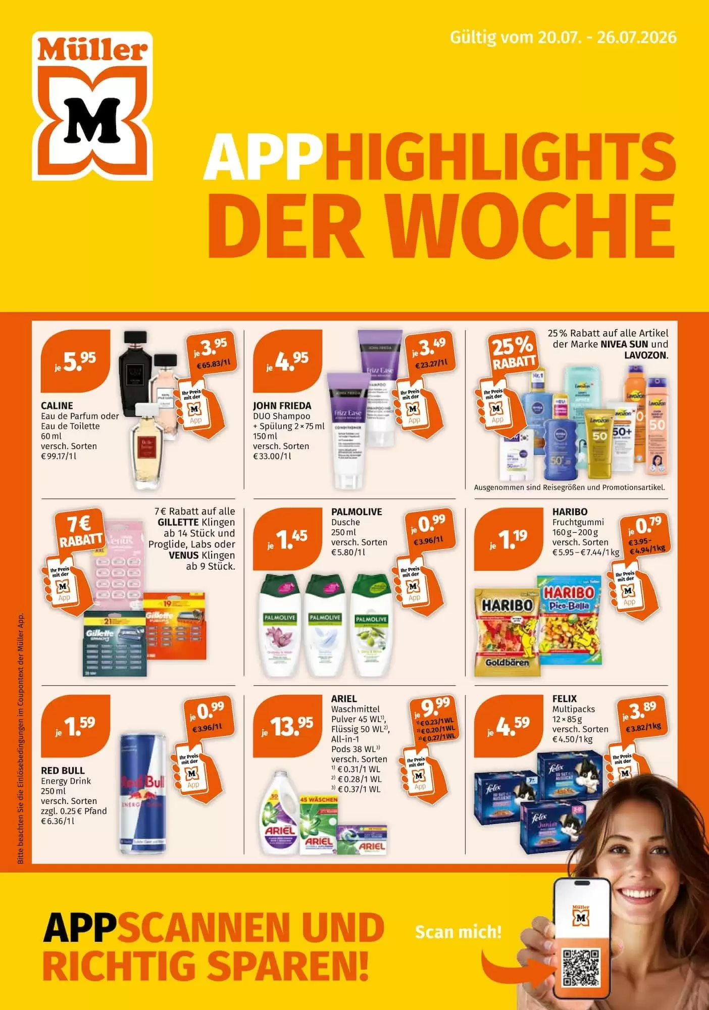 Müller Prospekt Vom 20.07.2026 Bis 25.07.2026 - Bild 1 Ab 20.07.2026