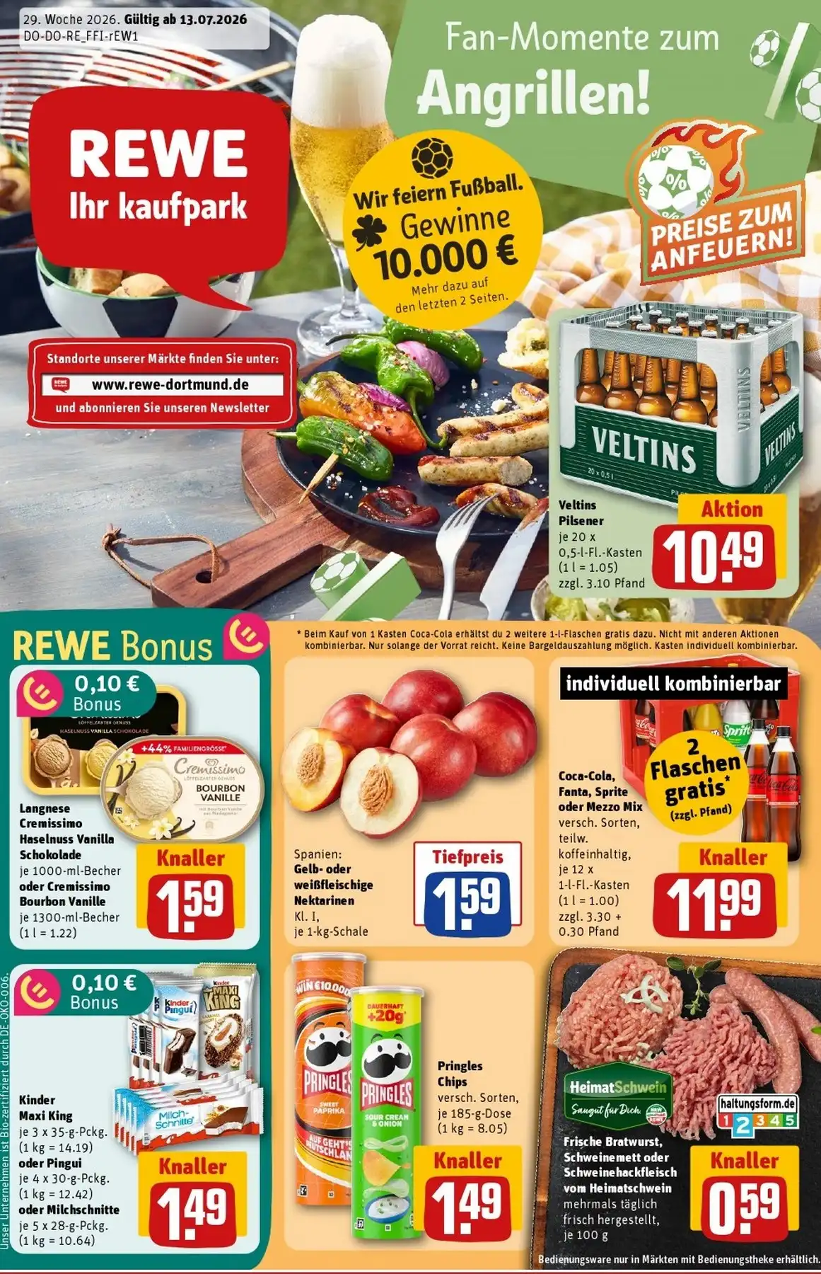 Rewe Kaufpark Prospekt Vom 13.07.2026 Bis 18.07.2026 Nächste Woche - Bild 1 Ab 13.07.2026