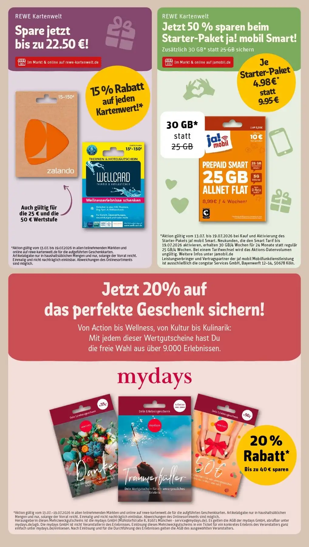 Rewe Kaufpark Prospekt Vom 13.07.2026 Bis 18.07.2026 Nächste Woche - Bild 3 Ab 13.07.2026