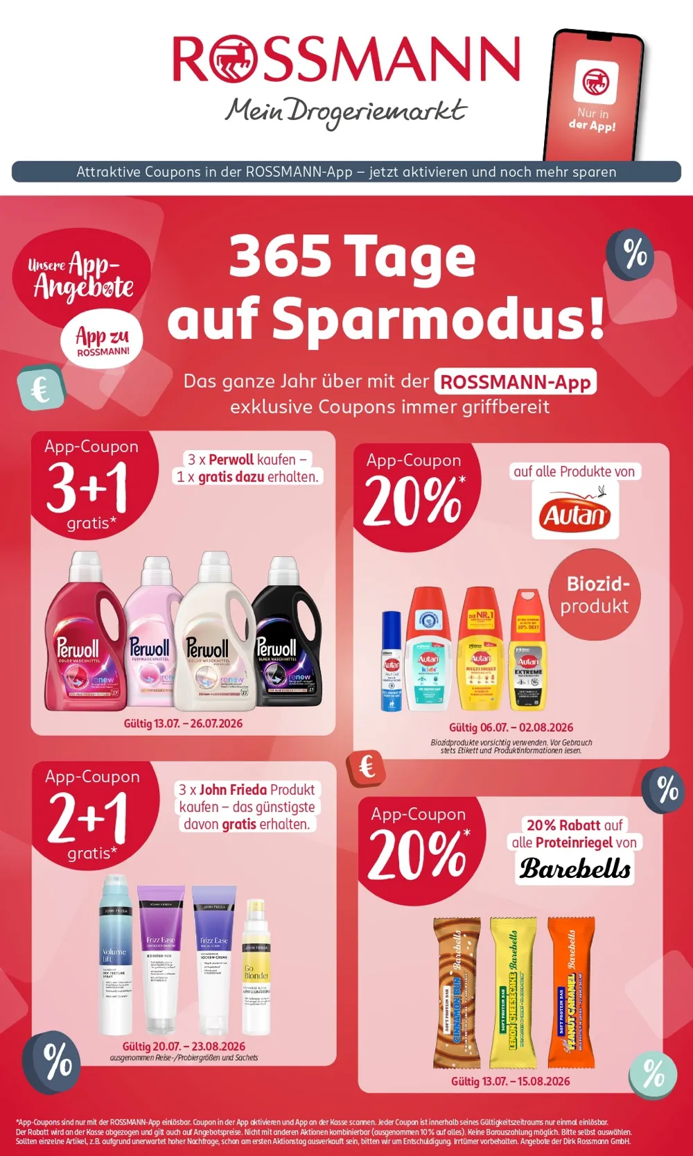 Rossmann Prospekt Angebote Ab 20.07.2026 Bis 25.07.2026 Nächste Woche - Bild 1 Ab 20.07.2026