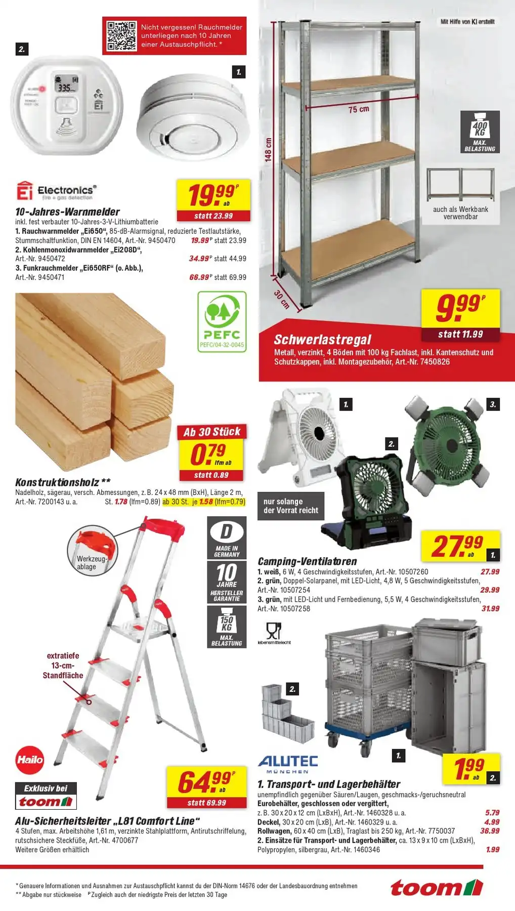 Toom Baumarkt Prospekt Ab 15.08.2026 Bis 21.08.2026 - Bild 2 Ab 15.08.2026