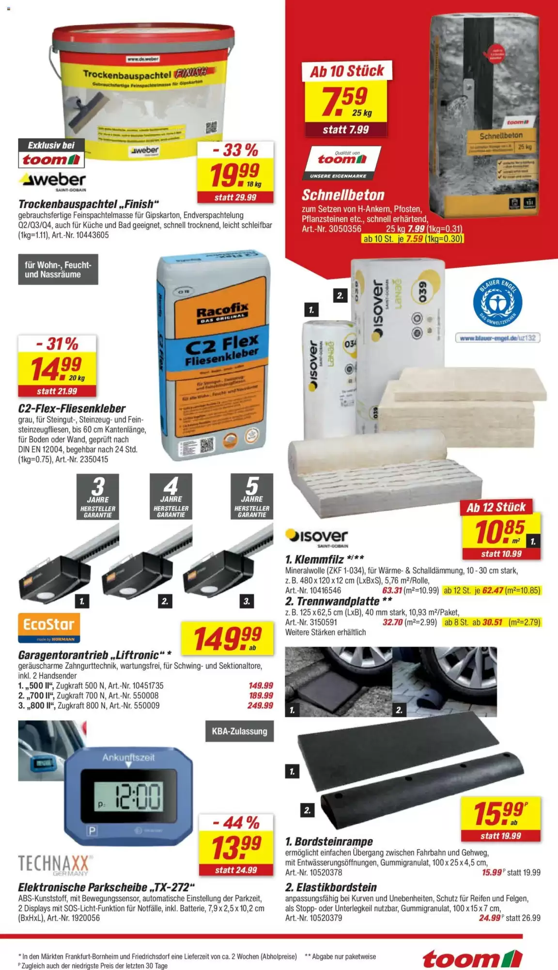 Toom Baumarkt Prospekt Ab 01.08.2026 Bis 07.08.2026 Nächste Woche - Seite