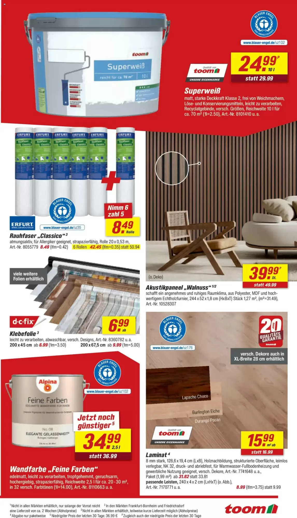 Toom Baumarkt Prospekt Ab 01.08.2026 Bis 07.08.2026 Nächste Woche - Seite