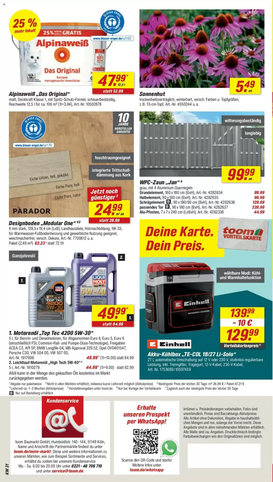 Toom Baumarkt Prospekt Ab 01.08.2026 Bis 07.08.2026 Nächste Woche - Seite