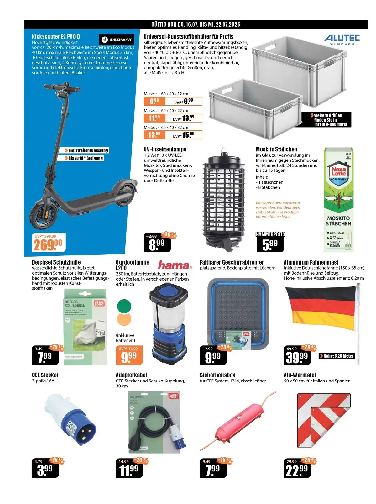 V-Baumarkt Prospekt Ab 16.07.2026 Bis 22.07.2026 - Bild 2 Ab 16.07.2026