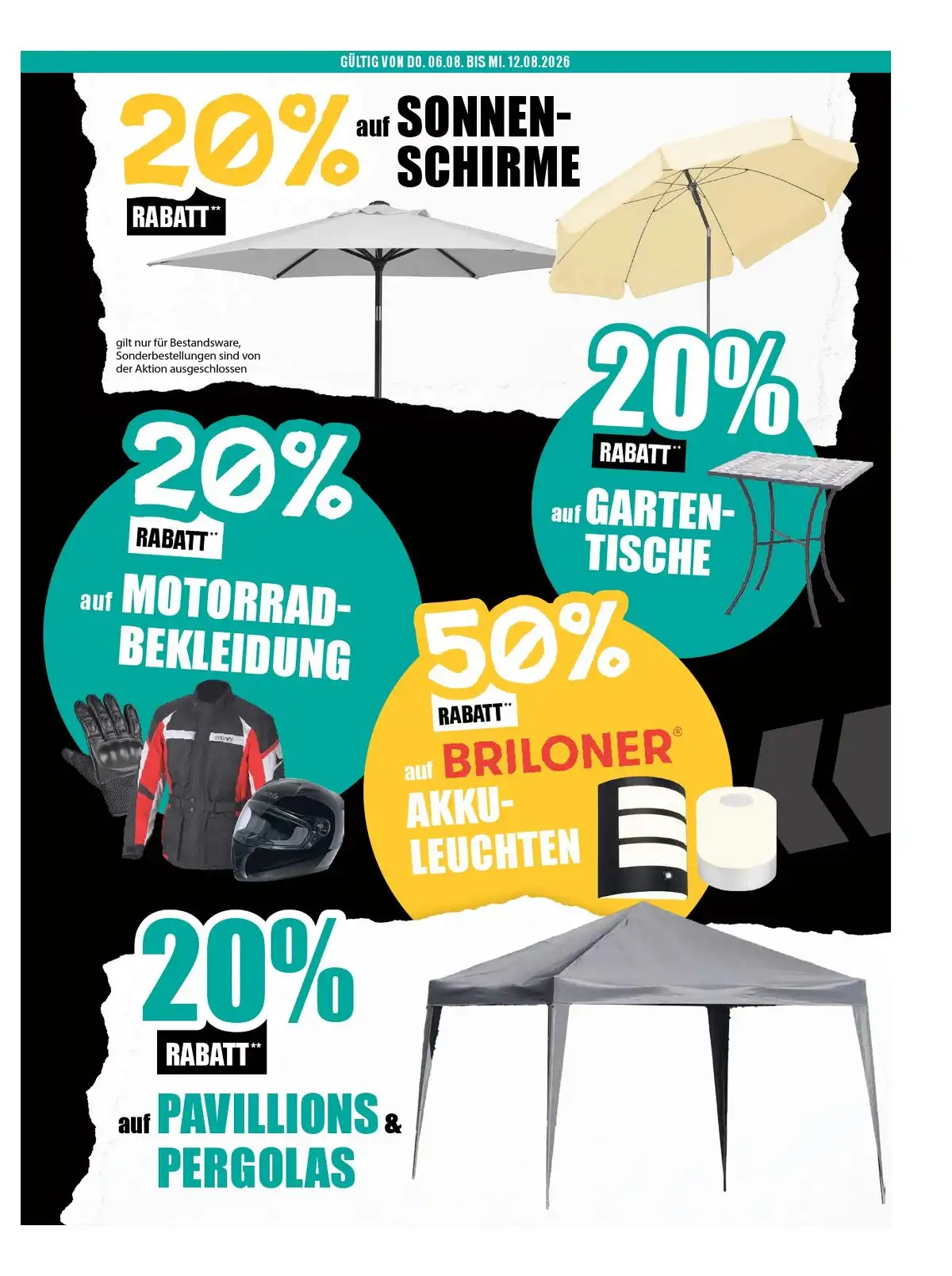 V-Baumarkt Prospekt Vom 06.08.2026 Bis 12.08.2026 - Bild 1 Ab 06.08.2026