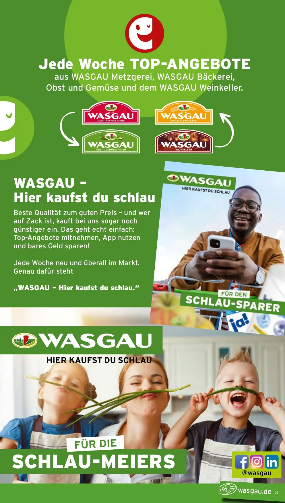 Wasgau Prospekt Ab 03.08.2026 Bis 08.08.2026 - Bild 1 Ab 03.08.2026