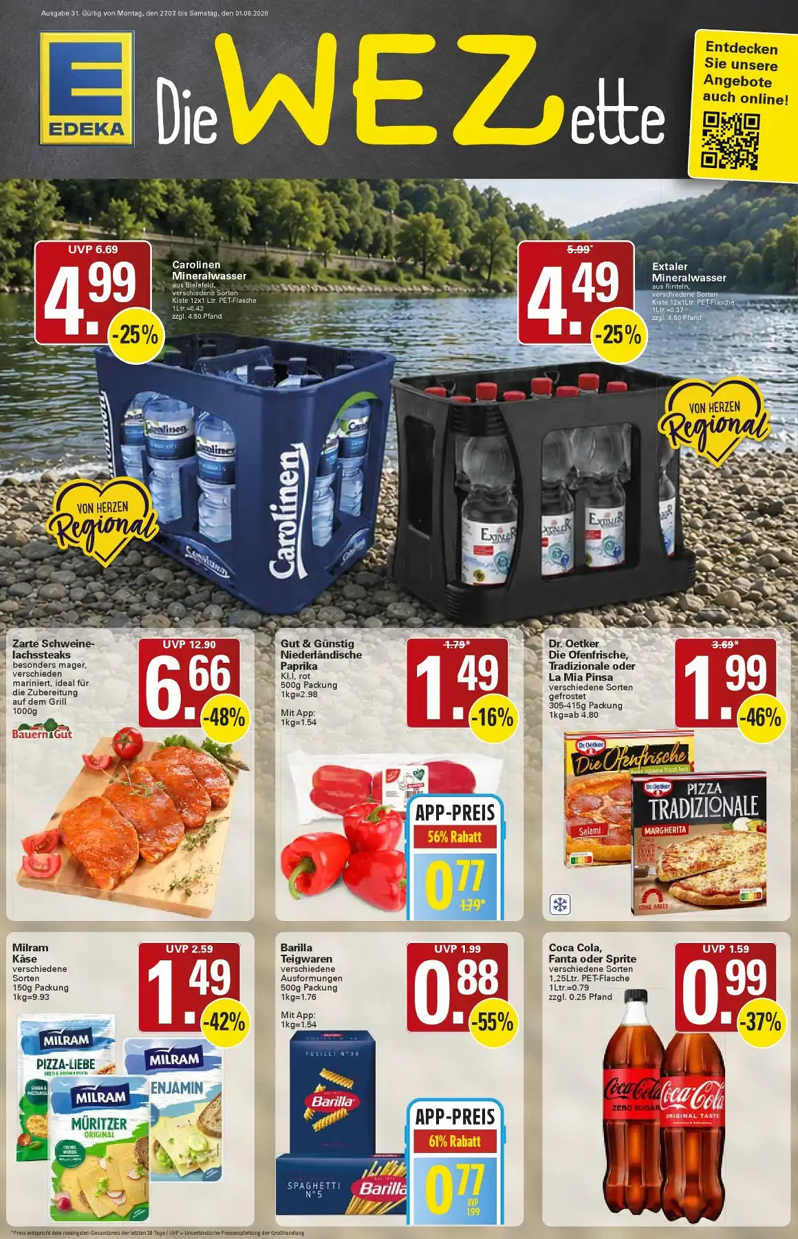 Wez Prospekt Ab 27.07.2026 Bis 01.08.2026 - Bild 1 Ab 27.07.2026