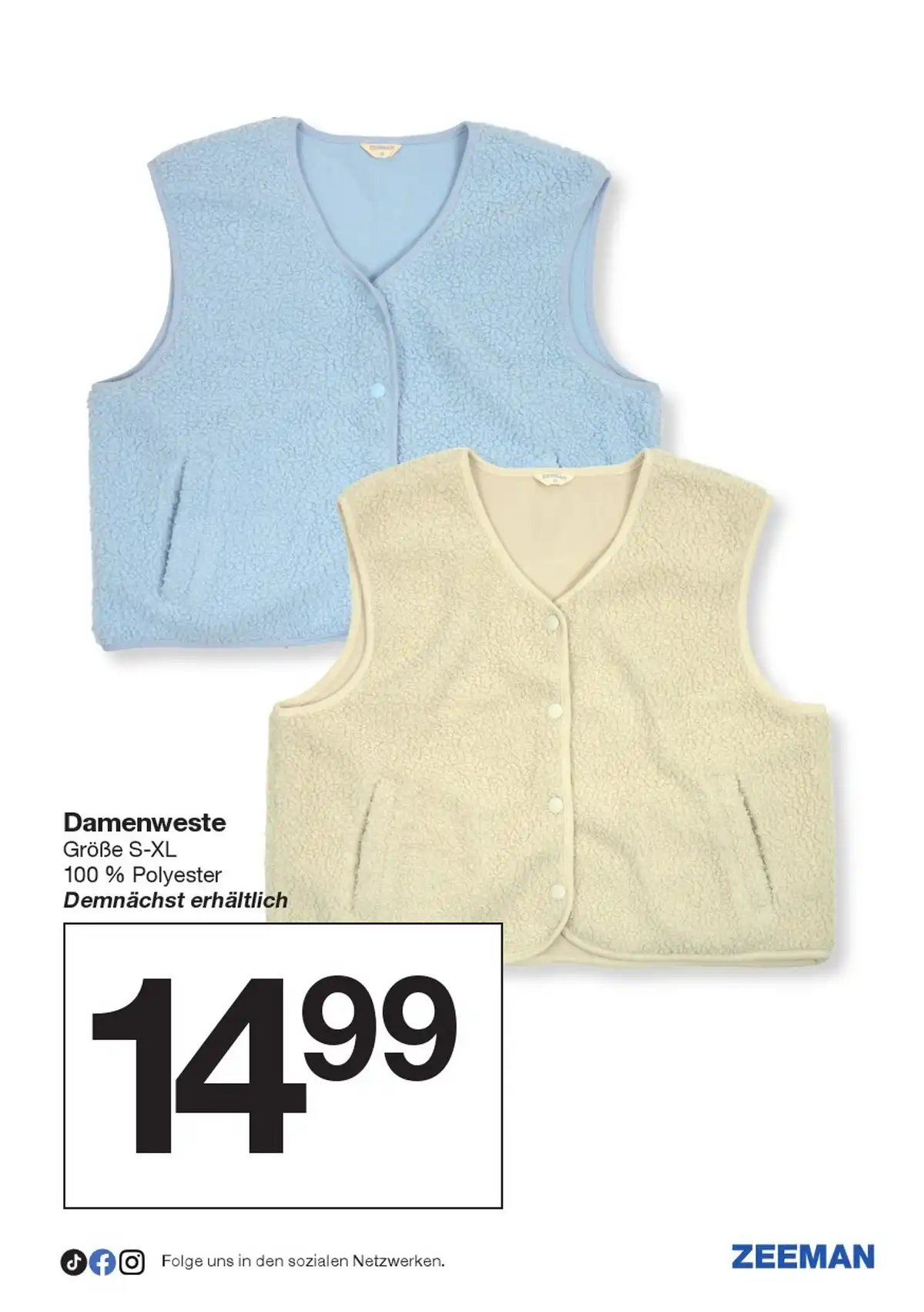 Zeeman Prospekt Gültig Vom 25.07.2026 Bis 07.08.2026 - Bild 1 Ab 25.07.2026