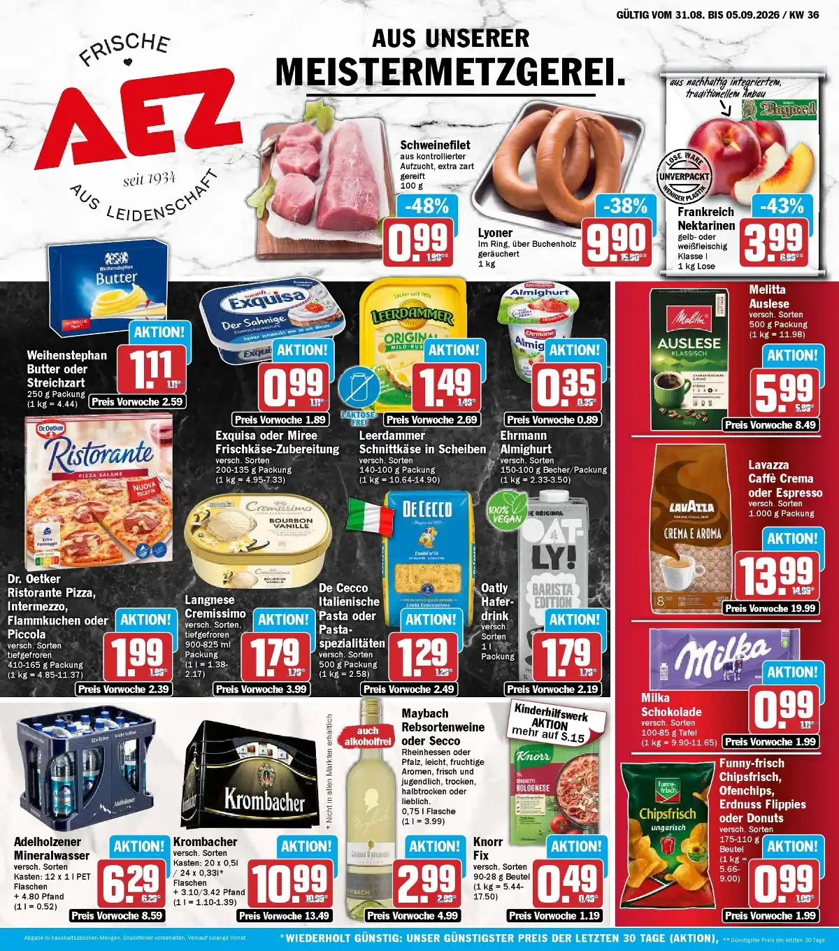 Aez Prospekt Ab 31.08.2026 Bis 05.09.2026 – Top Angebote - Bild 1 Ab 31.08.2026