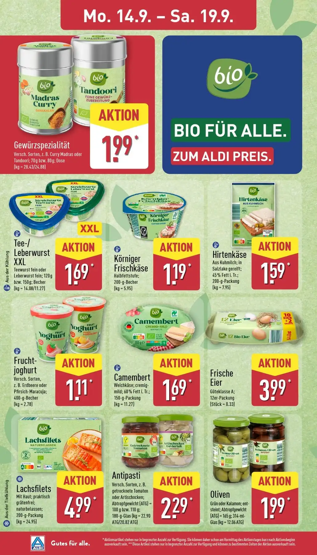 Aldi Nord Prospekt Ab 14.09.2026 Bis 19.09.2026 Nächste Woche - Bild 4 Ab 14.09.2026