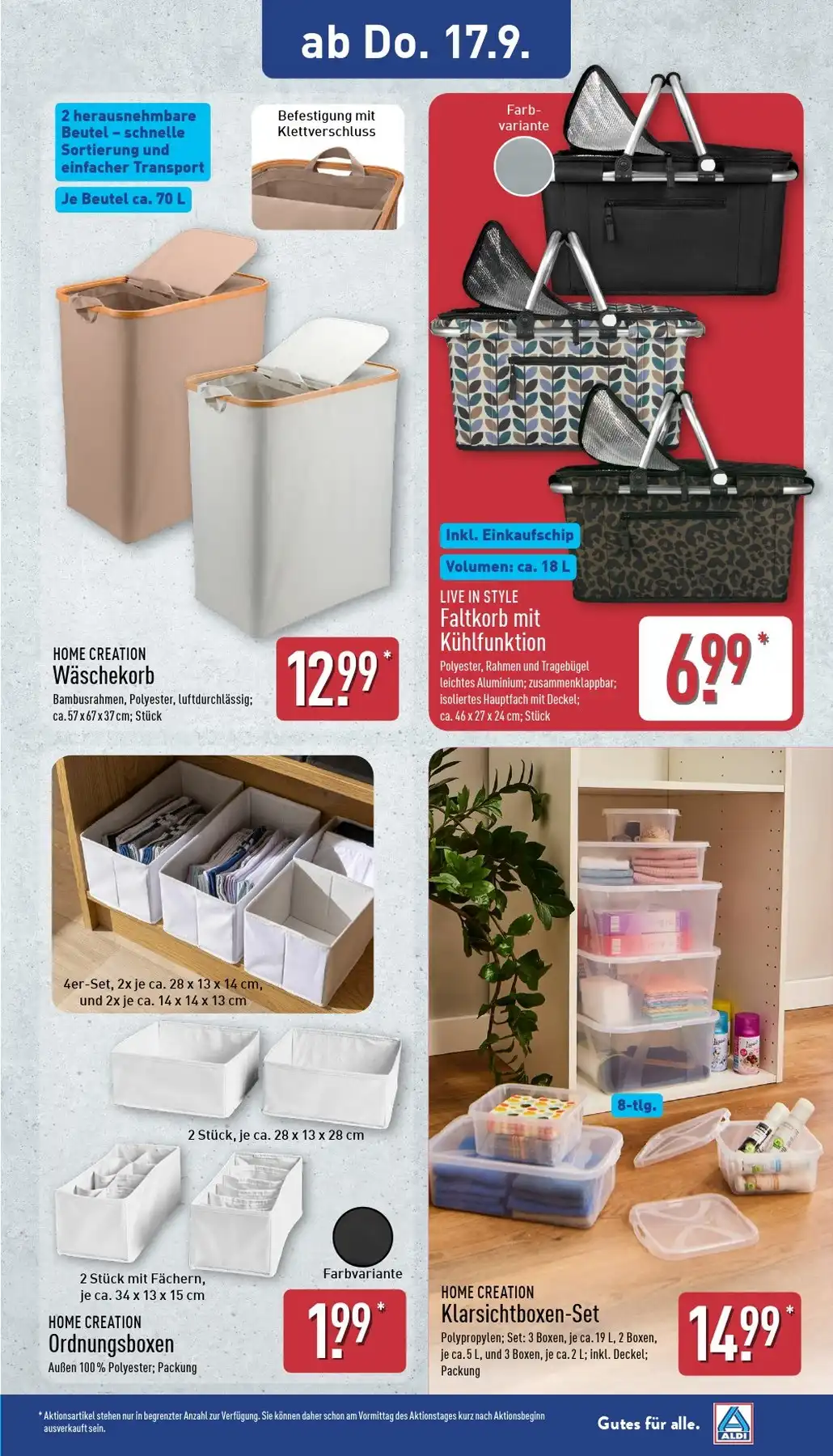 Aldi Nord Prospekt Ab 14.09.2026 Bis 19.09.2026 Nächste Woche - Bild 1 Ab 14.09.2026