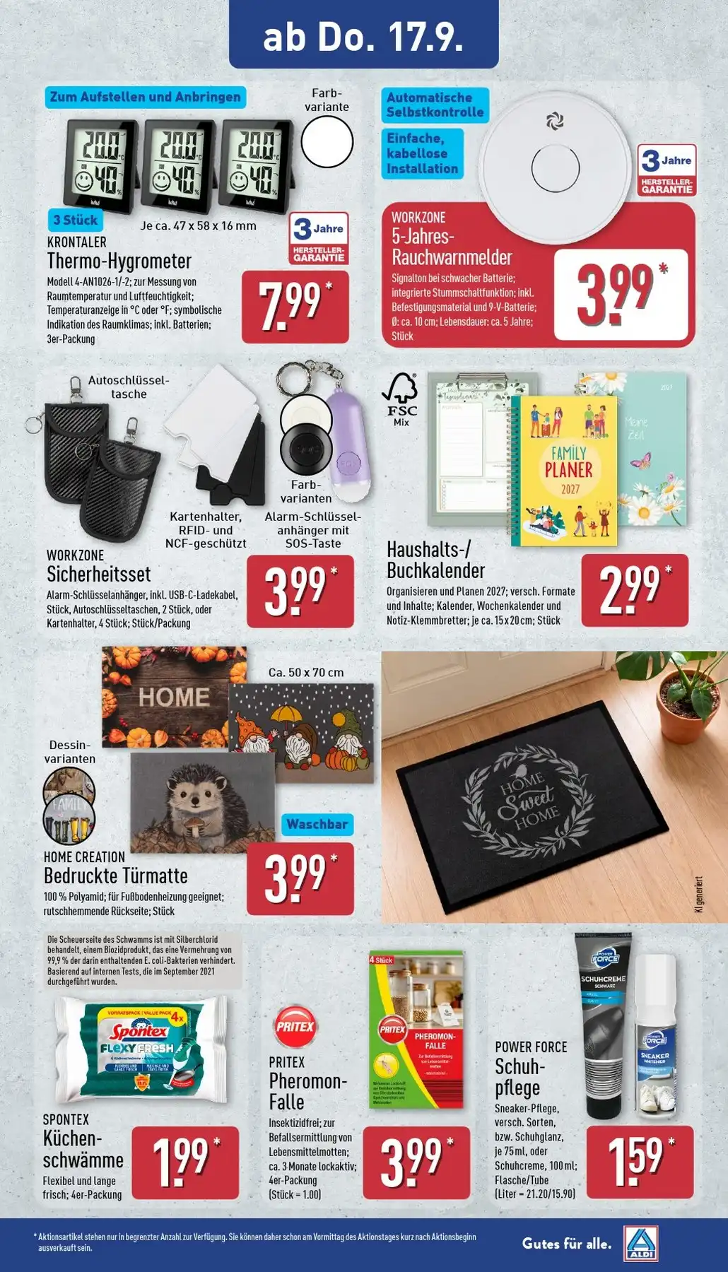 Aldi Nord Prospekt Ab 14.09.2026 Bis 19.09.2026 Nächste Woche - Bild 3 Ab 14.09.2026