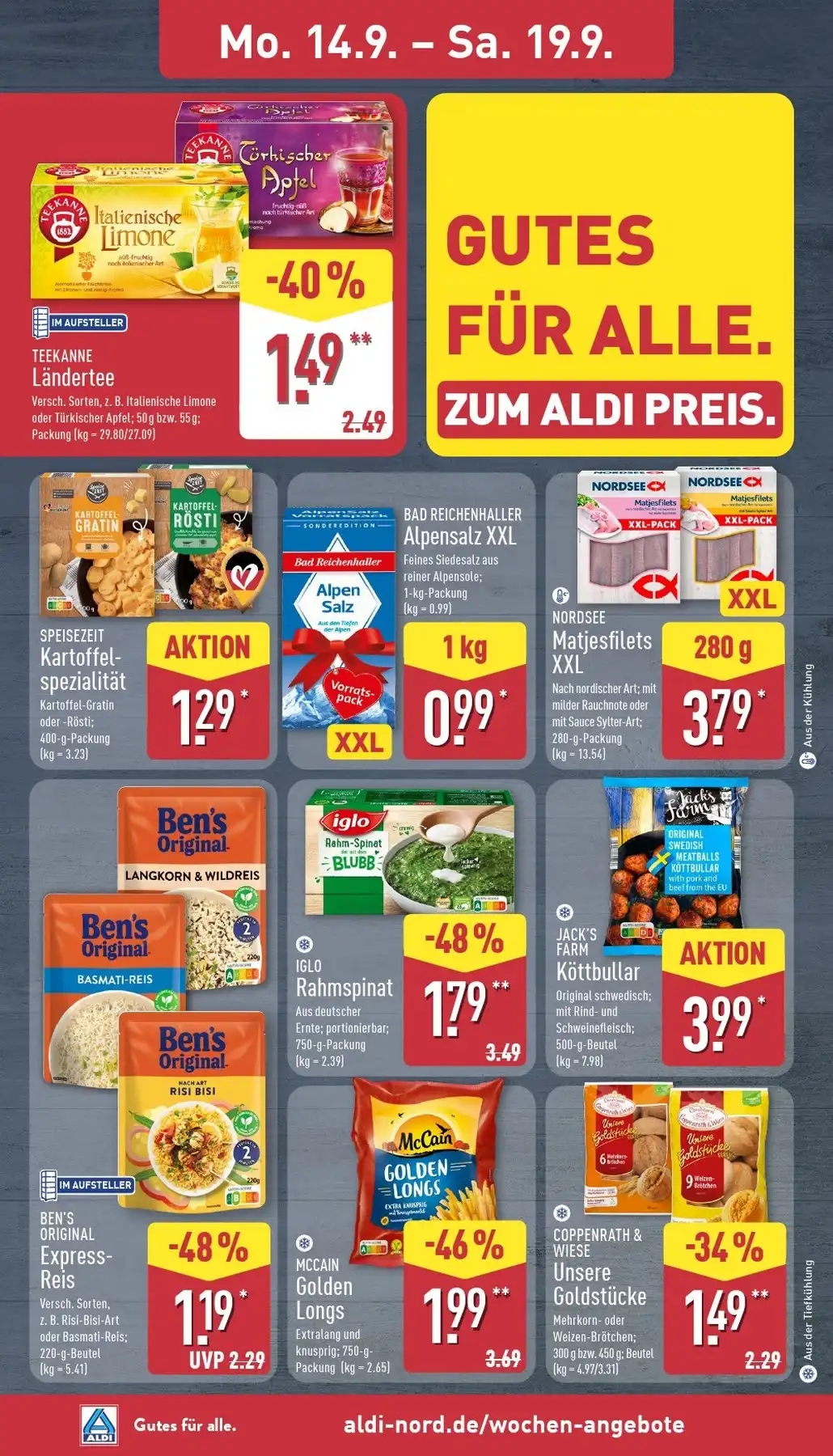 Aldi Nord Prospekt Ab 14.09.2026 Bis 19.09.2026 Nächste Woche - Bild 4 Ab 14.09.2026
