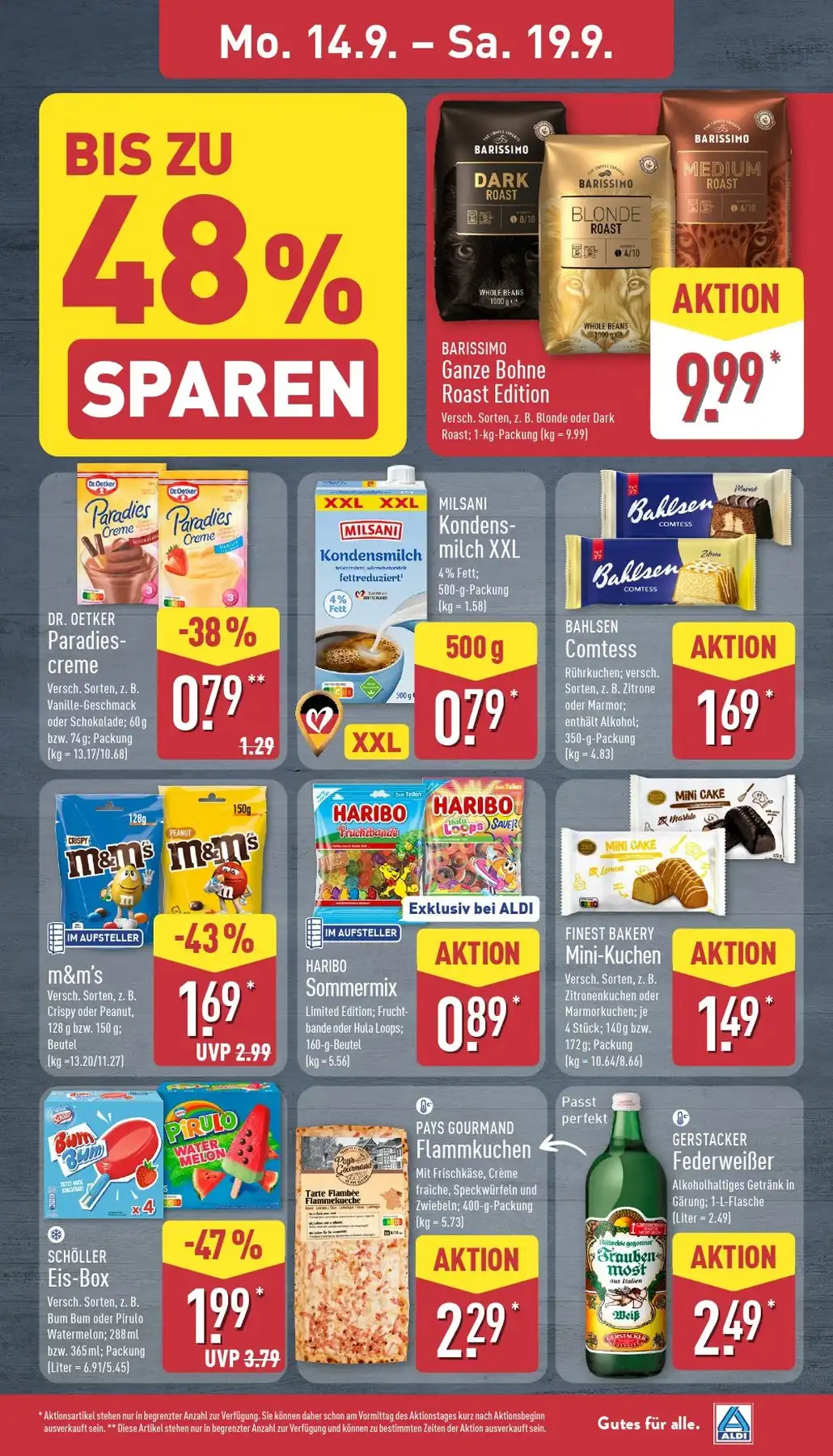 Aldi Nord Prospekt Ab 14.09.2026 Bis 19.09.2026 Nächste Woche - Bild 1 Ab 14.09.2026