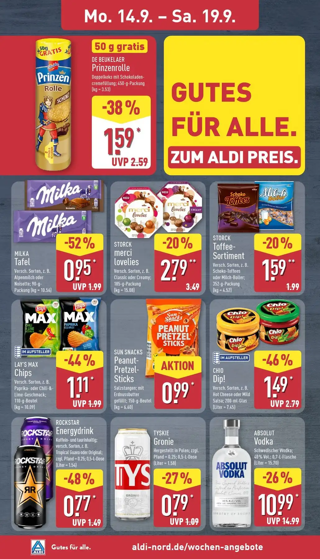 Aldi Nord Prospekt Ab 14.09.2026 Bis 19.09.2026 Nächste Woche - Bild 2 Ab 14.09.2026