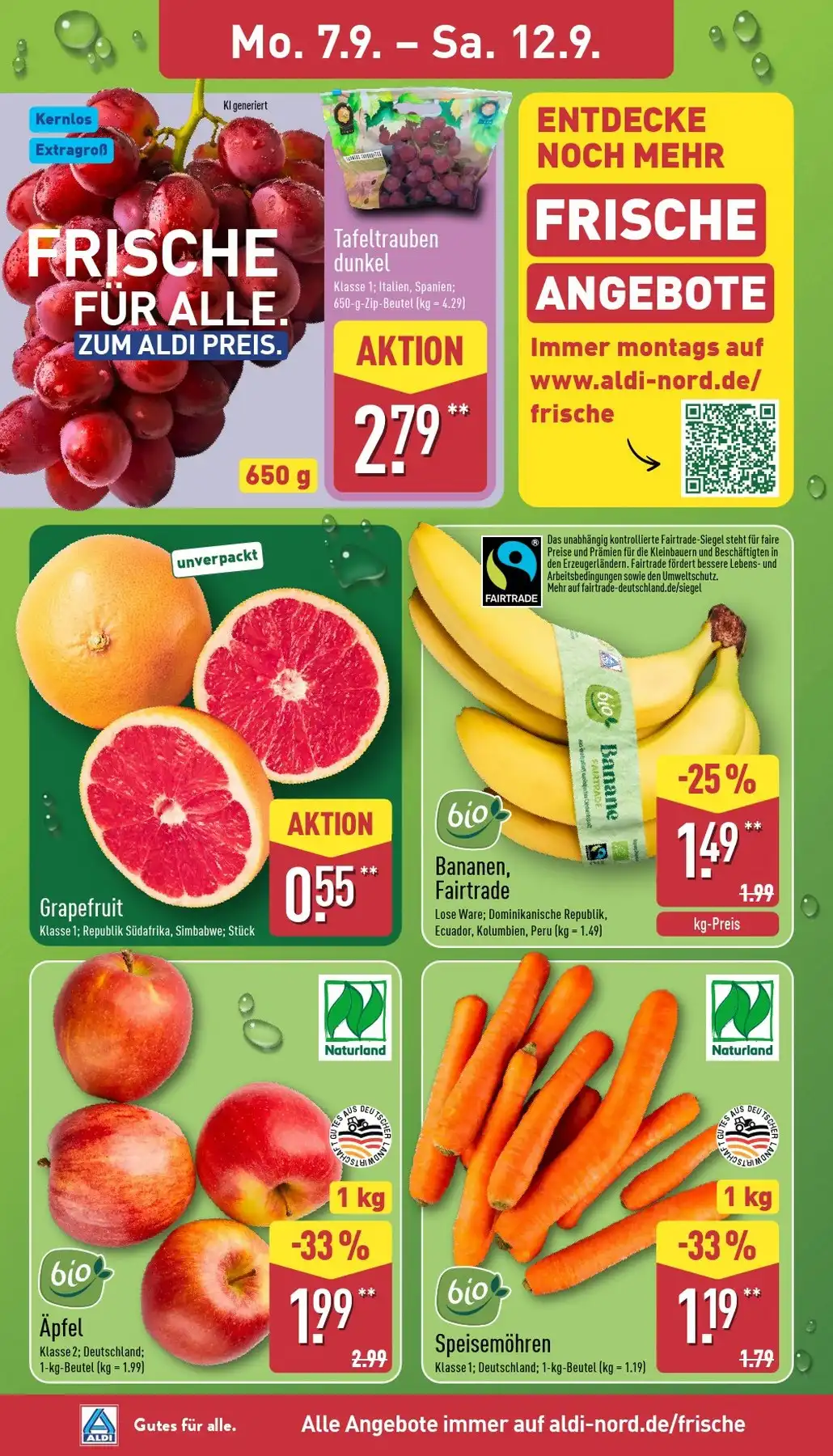 Aldi Nord Prospekt Gültig Vom 07.09.2026 Bis 12.09.2026 - Bild 2 Ab 07.09.2026