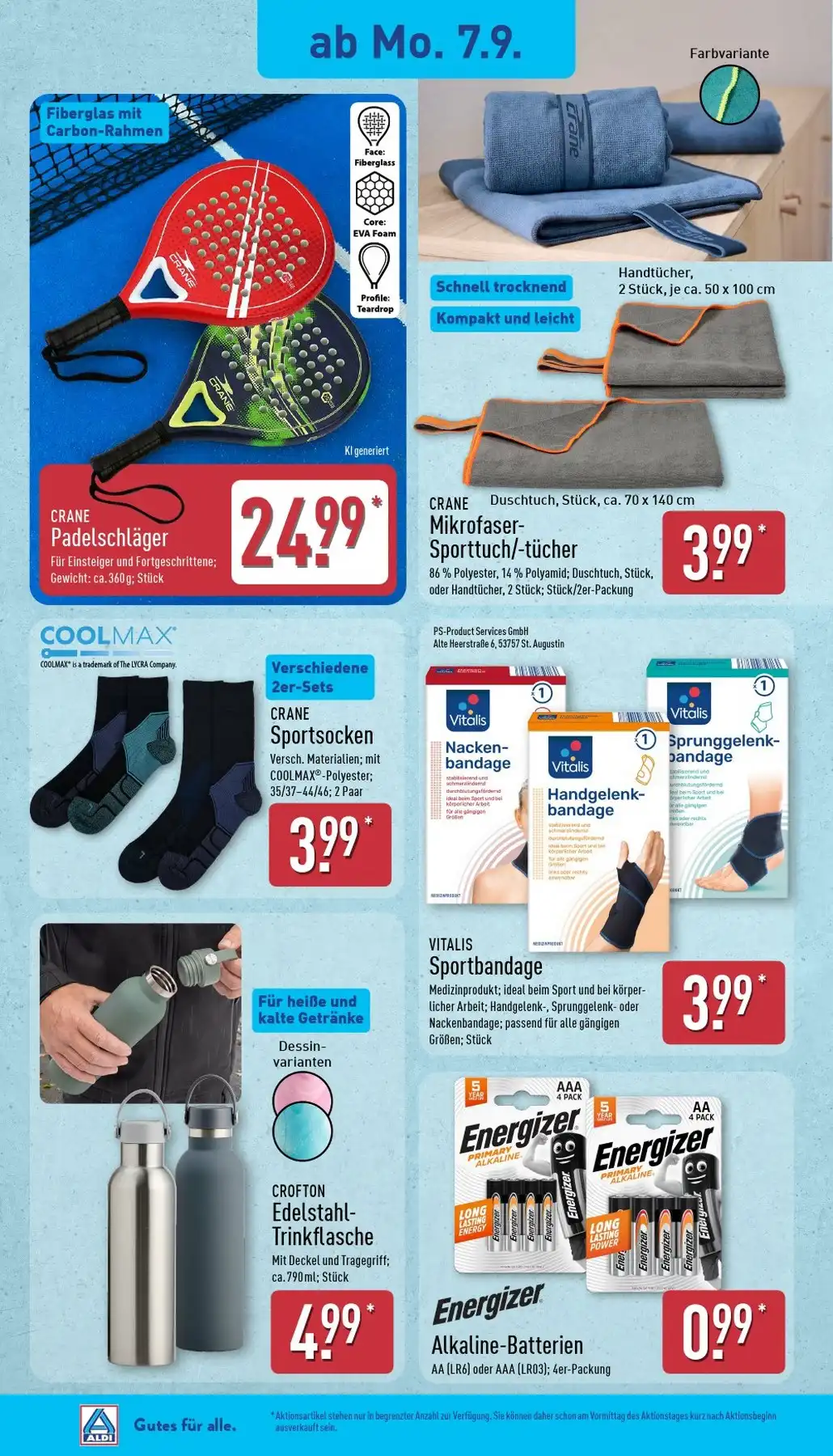Aldi Nord Prospekt Gültig Vom 07.09.2026 Bis 12.09.2026 - Bild 2 Ab 07.09.2026