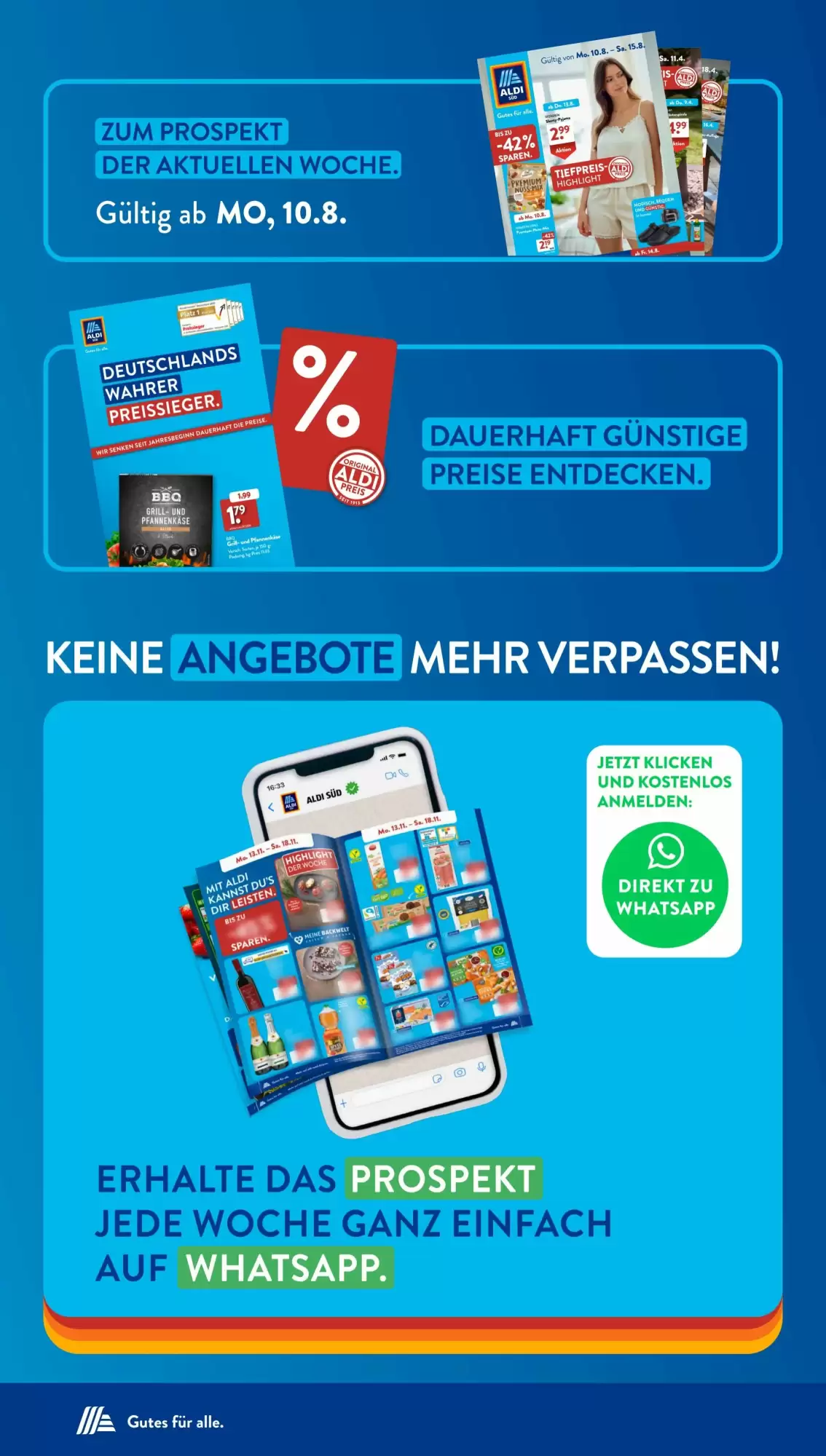 Aldi Süd Prospekt Ab 24.08.2026 Bis 29.08.2026 - Bild 1 Ab 24.08.2026