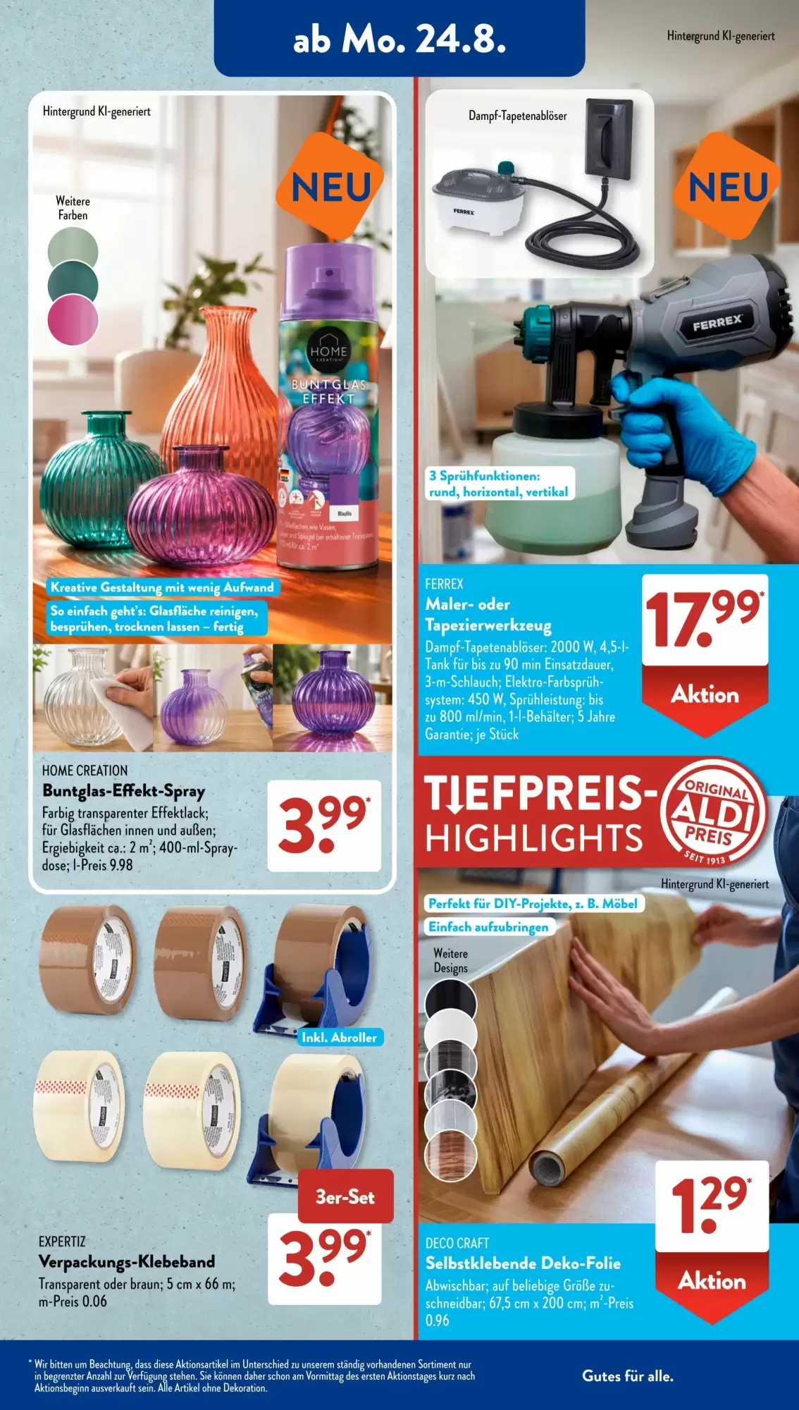 Aldi Süd Prospekt Ab 24.08.2026 Bis 29.08.2026 - Bild 1 Ab 24.08.2026
