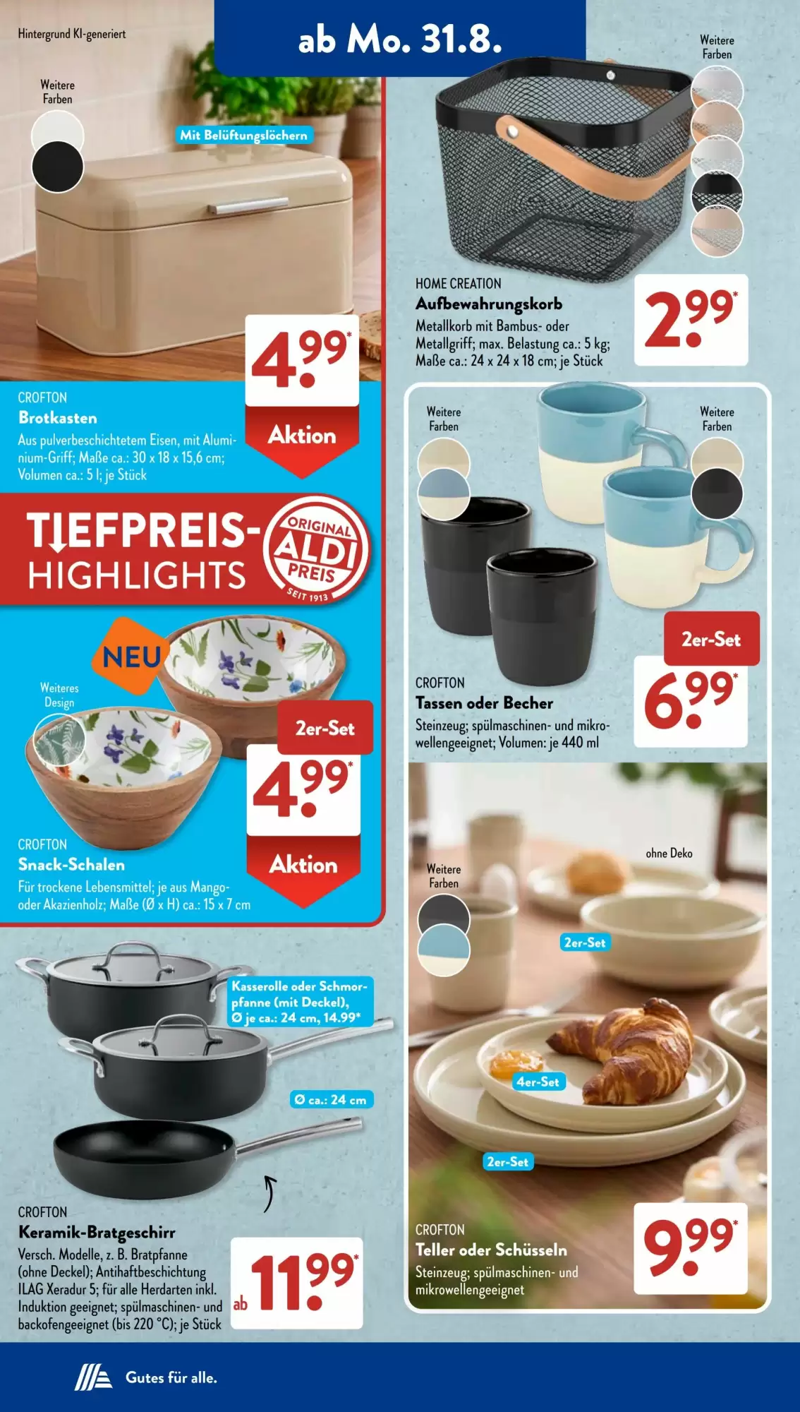 Aldi Süd Prospekt Gültig Vom 31.08.2026 Bis 05.09.2026 - Bild 1 Ab 31.08.2026