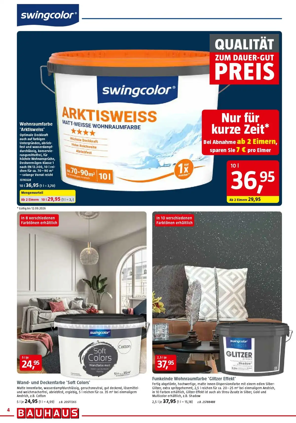Bauhaus Prospekt September
