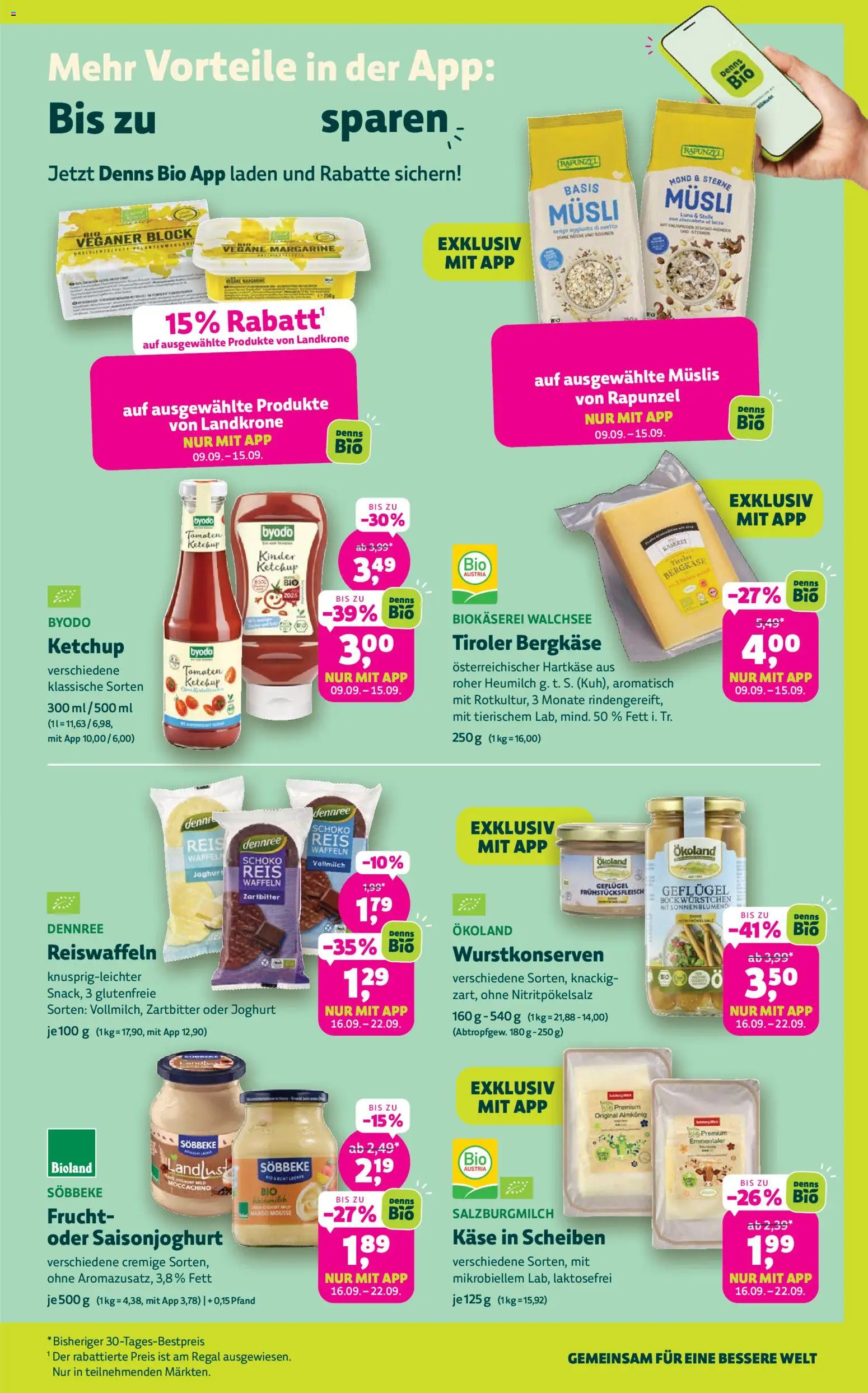 Biomarkt Prospekt Ab 09.09.2026 Bis 22.09.2026 - Bild 1 Ab 09.09.2026