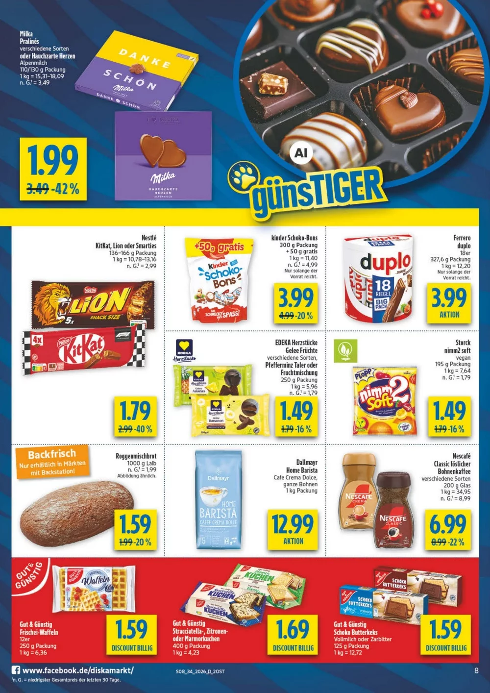 Diska Prospekt Ab 17.08.2026 Bis 22.08.2026 - Bild 2 Ab 17.08.2026