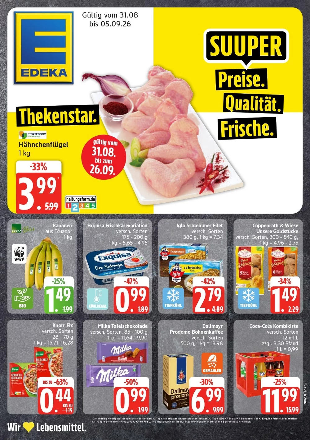 Edeka Nord Prospekt Ab 31.08.2026 Bis 05.09.2026 - Bild 1 Ab 31.08.2026