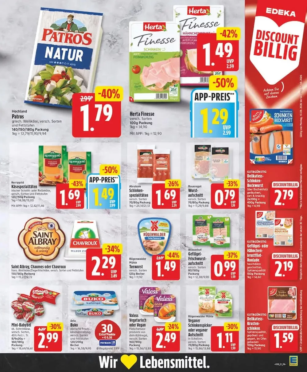 Edeka Nord Prospekt Ab 10.08.2026 Bis 15.08.2026 - Bild 1 Ab 10.08.2026