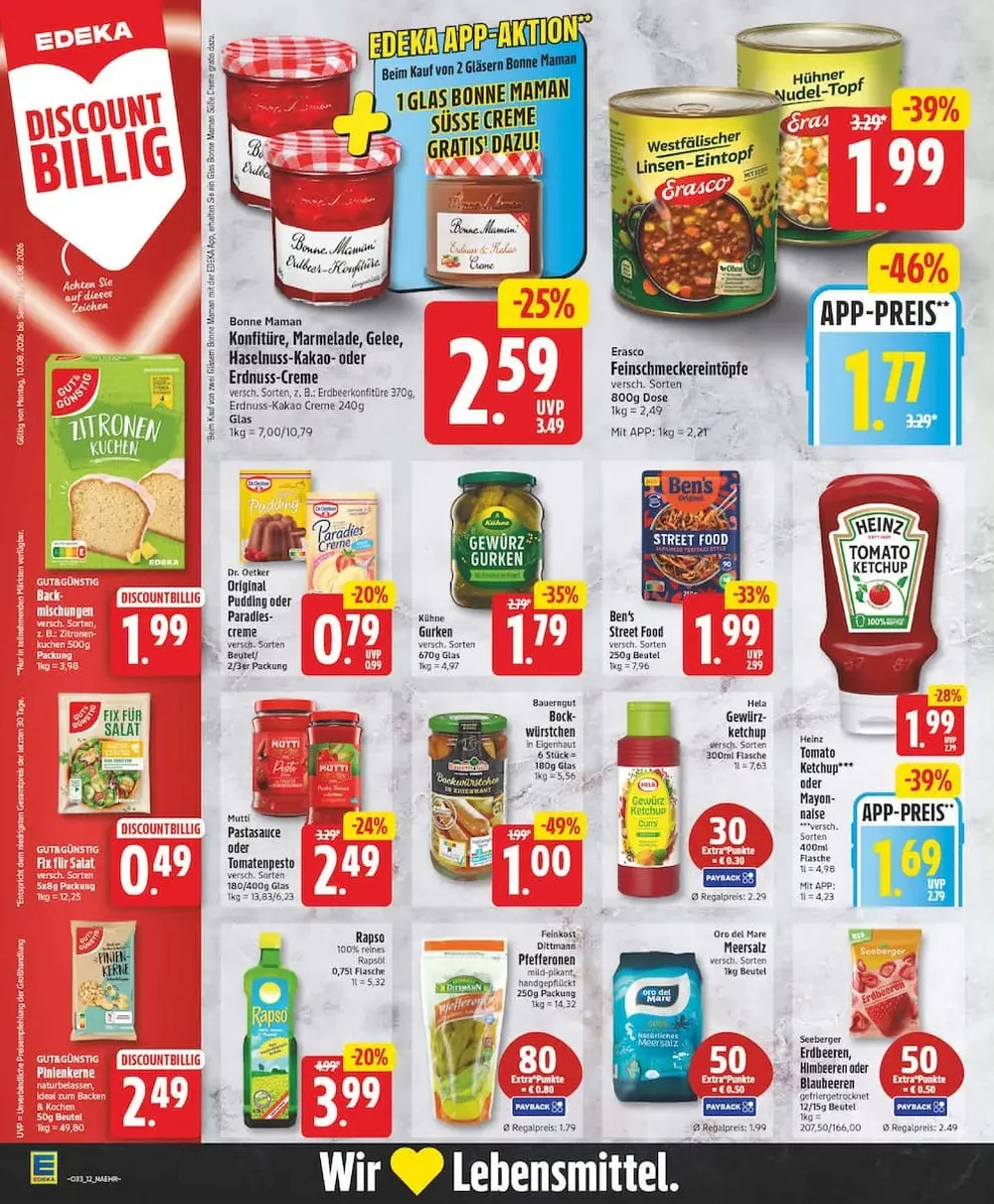 Edeka Nord Prospekt Ab 10.08.2026 Bis 15.08.2026 - Bild 2 Ab 10.08.2026
