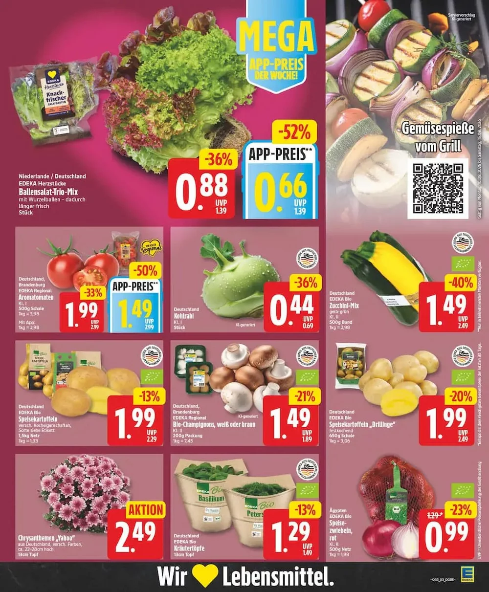 Edeka Nord Prospekt Ab 10.08.2026 Bis 15.08.2026 - Bild 1 Ab 10.08.2026