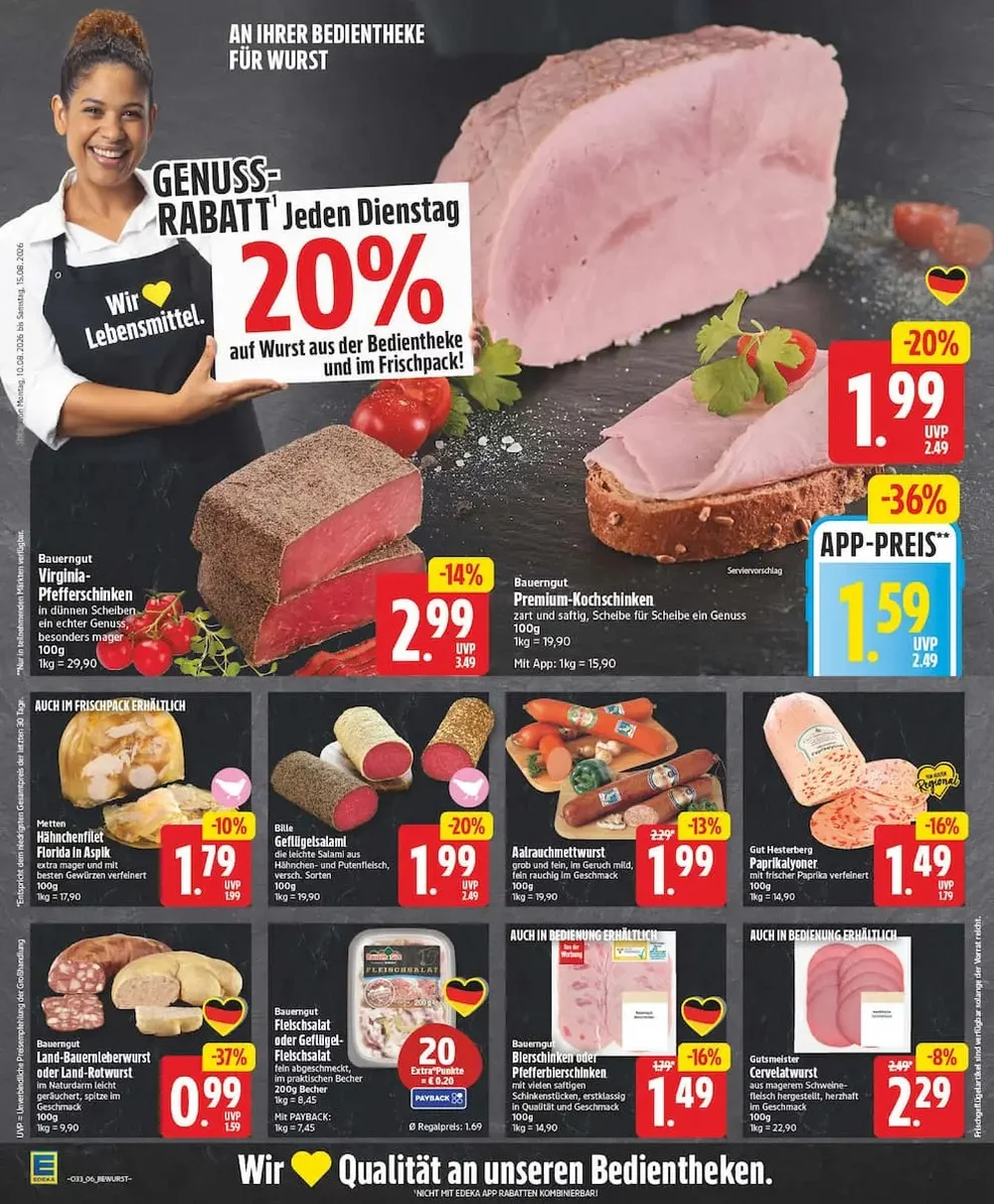 Edeka Nord Prospekt Ab 10.08.2026 Bis 15.08.2026 - Bild 4 Ab 10.08.2026
