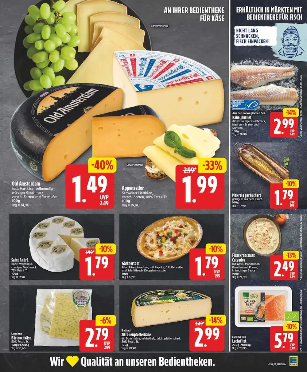 Edeka Nord Prospekt Ab 10.08.2026 Bis 15.08.2026 - Bild 1 Ab 10.08.2026