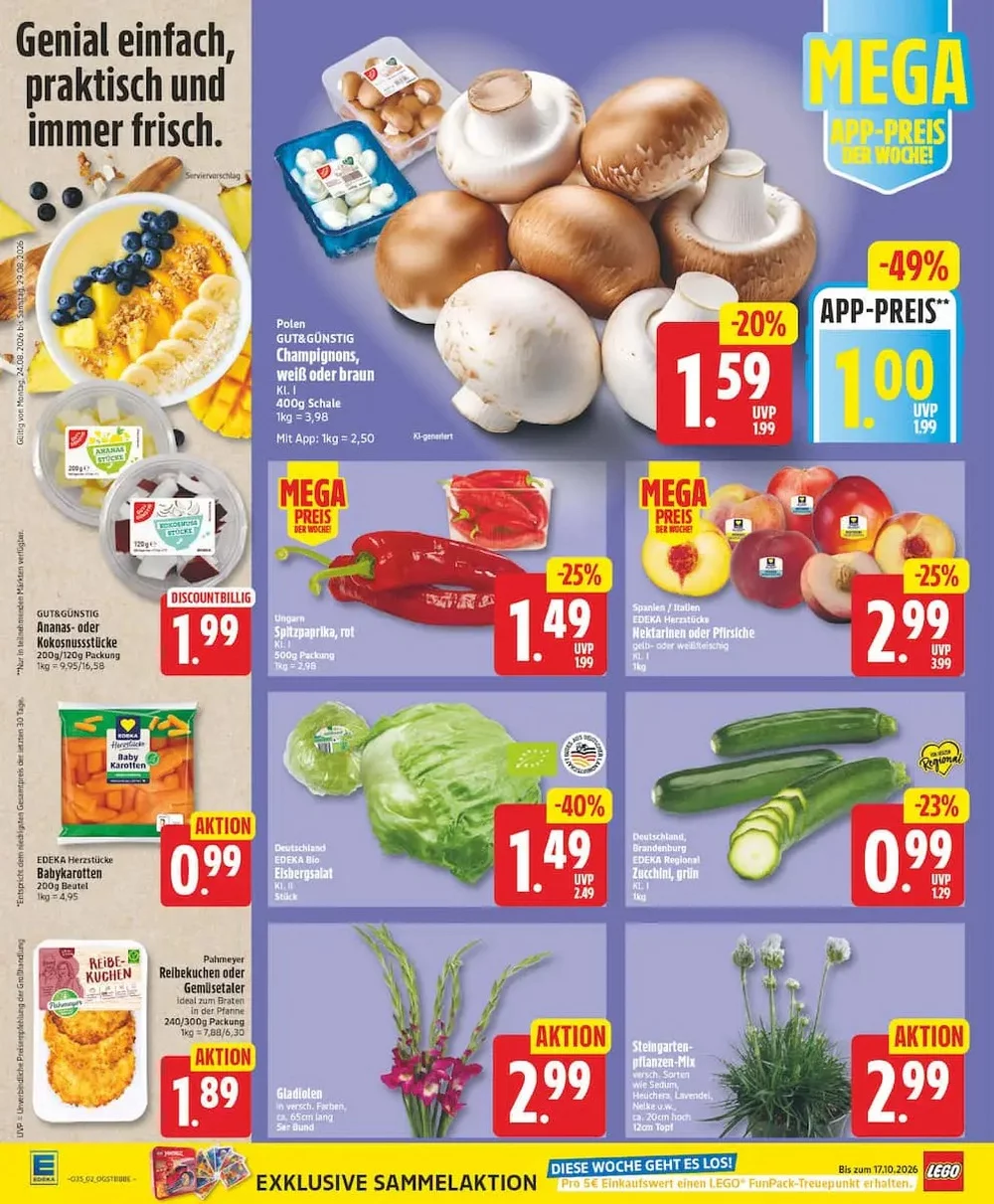 Edeka Prospekt Ab 24.08.2026 Bis 29.08.2026 Nächste Woche - Bild 2 Ab 24.08.2026