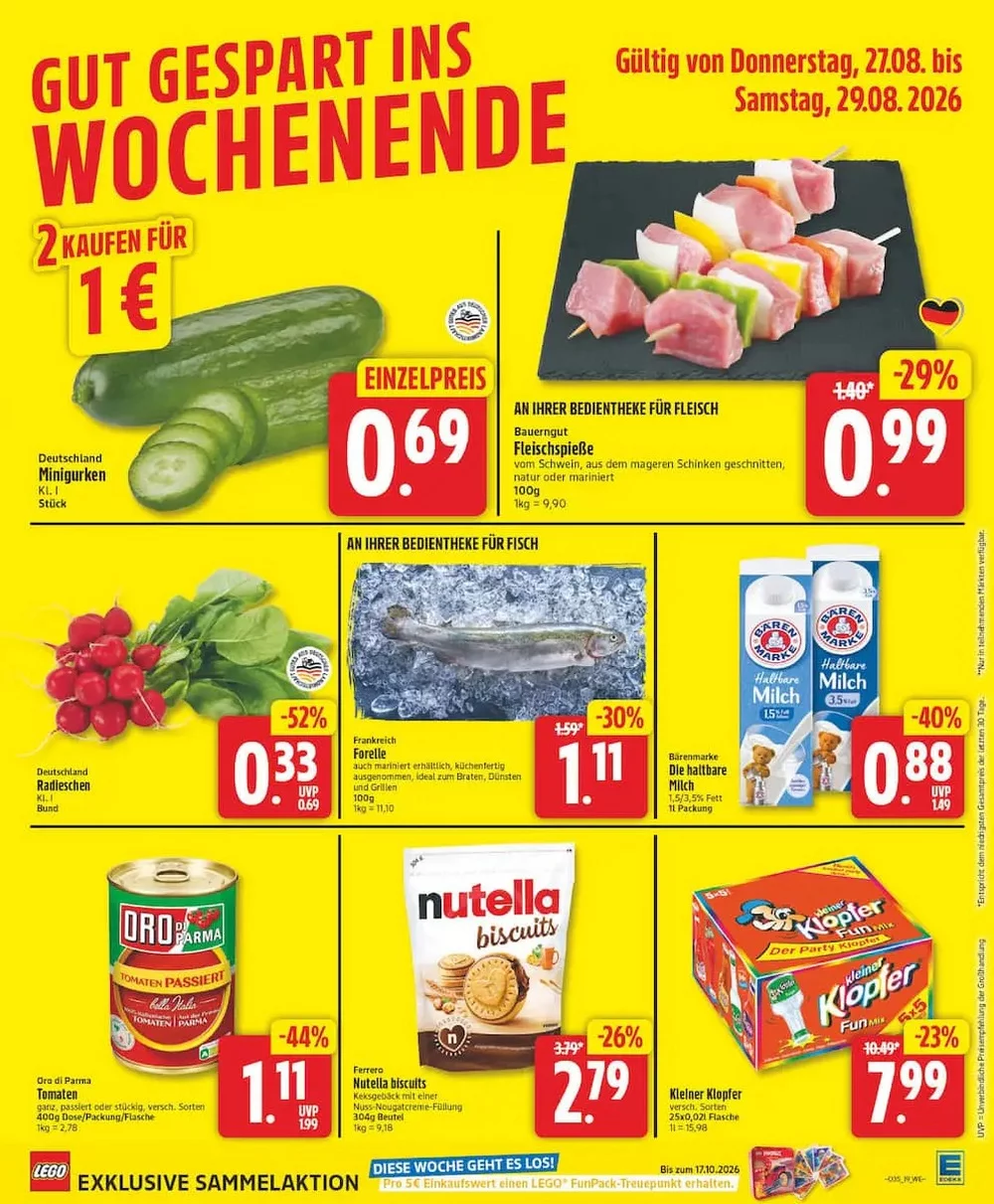 Edeka Prospekt Ab 24.08.2026 Bis 29.08.2026 Nächste Woche - Bild 1 Ab 24.08.2026