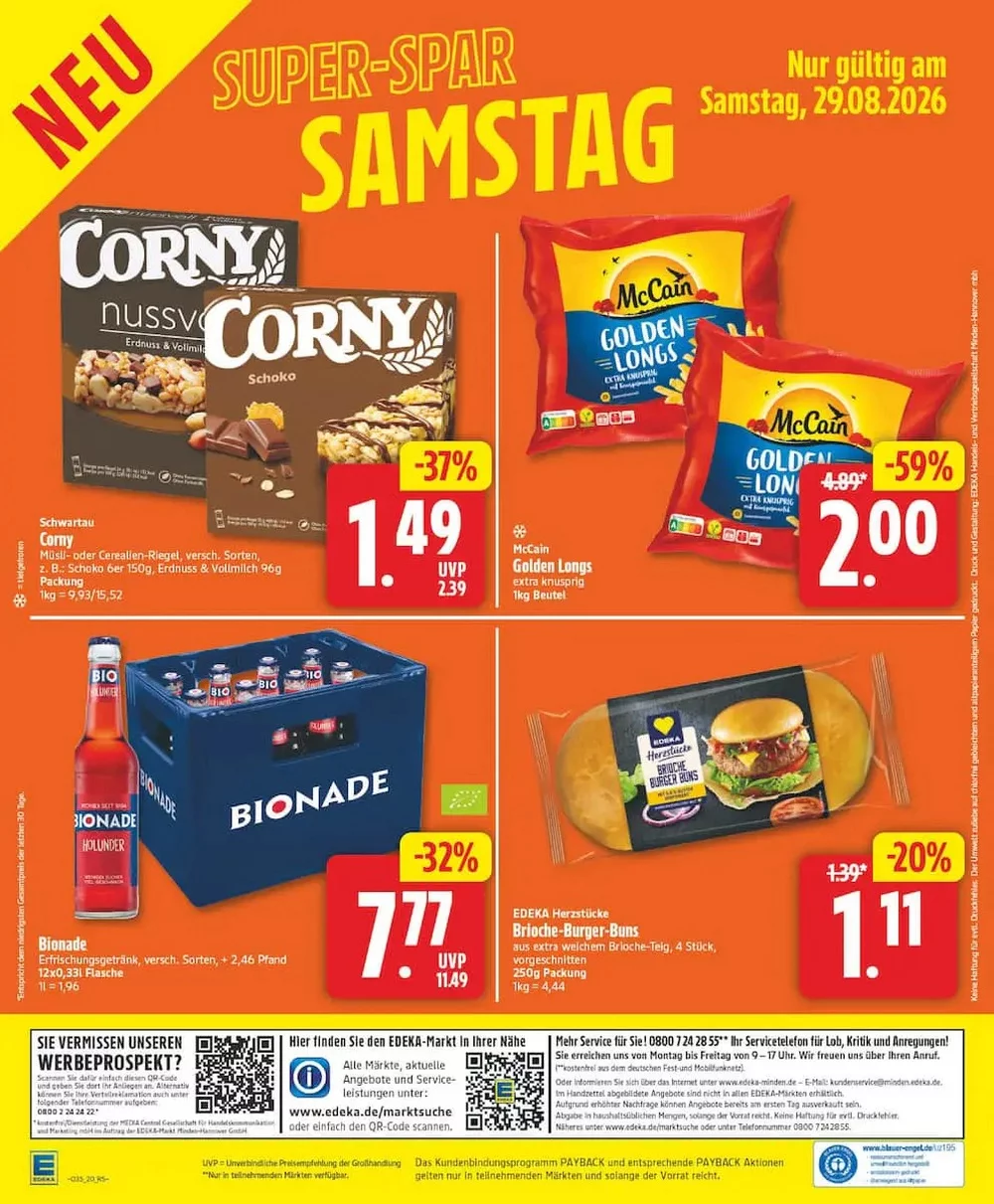 Edeka Prospekt Ab 24.08.2026 Bis 29.08.2026 Nächste Woche - Bild 2 Ab 24.08.2026