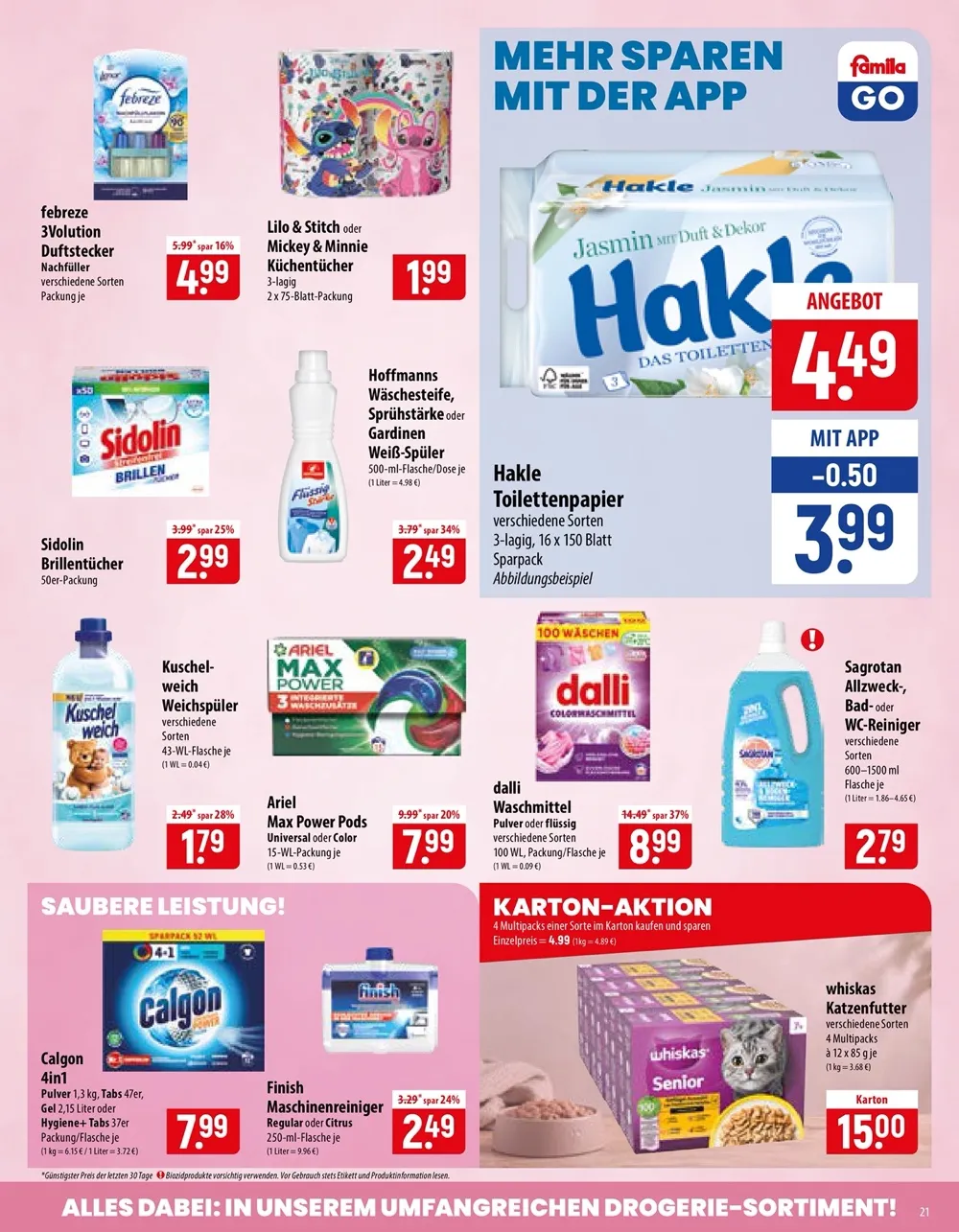 Famila Prospekt Gültig Vom 17.08.2026 Bis 22.08.2026 - Bild 1 Ab 17.08.2026