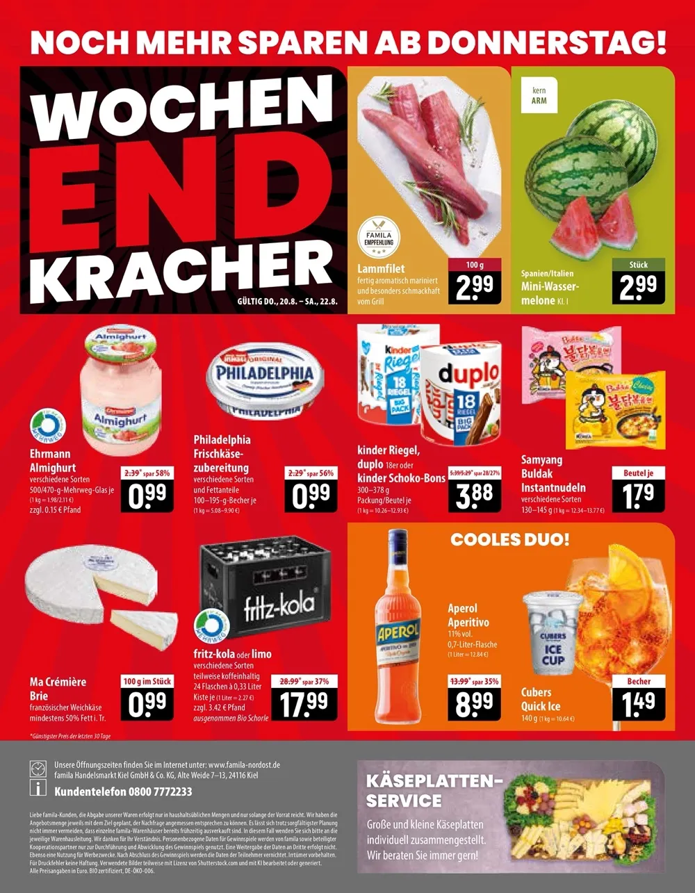 Famila Prospekt Gültig Vom 17.08.2026 Bis 22.08.2026 - Bild 2 Ab 17.08.2026